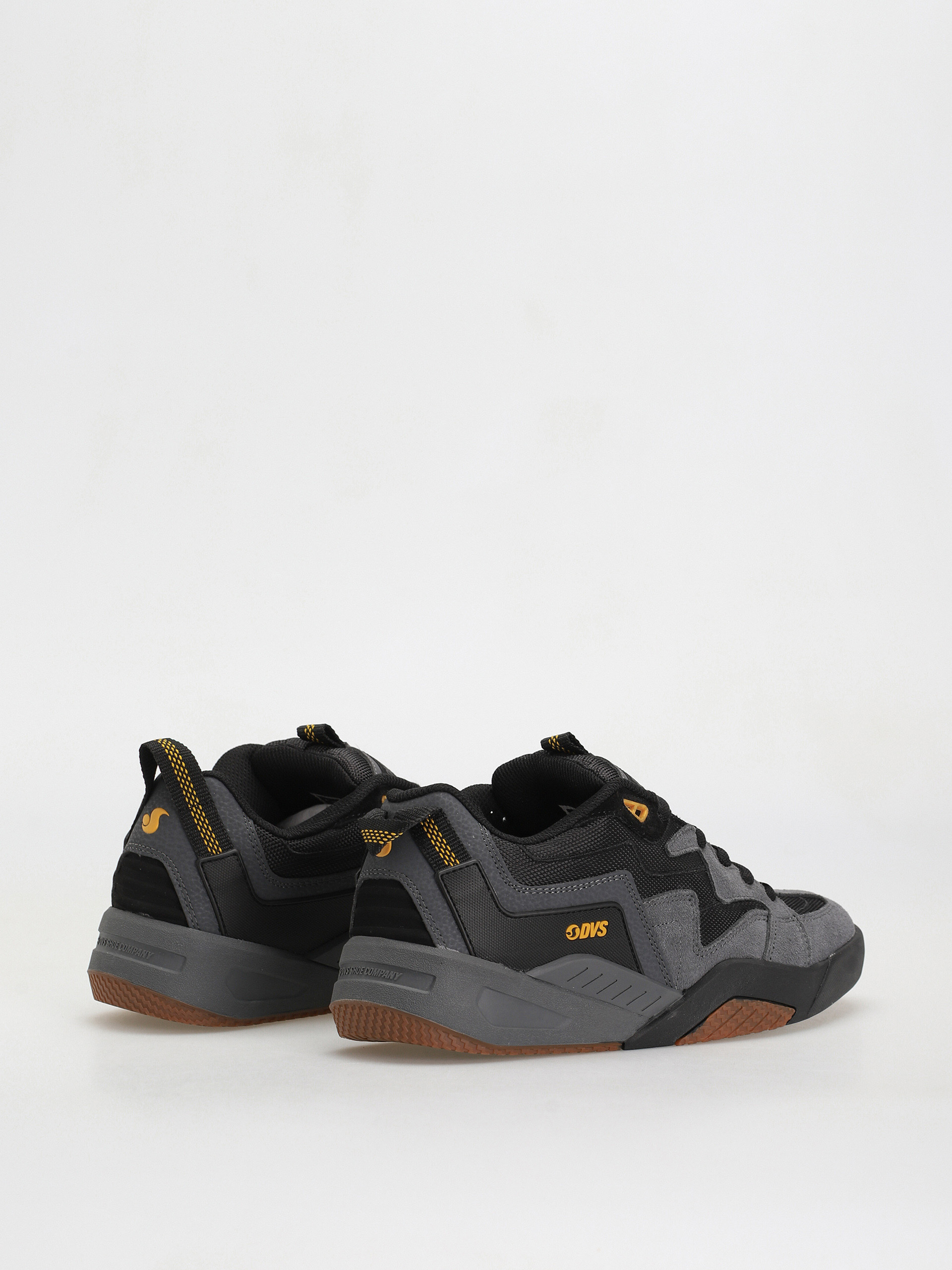DVS Devious Cipők (charcoal black goldenrod suede)