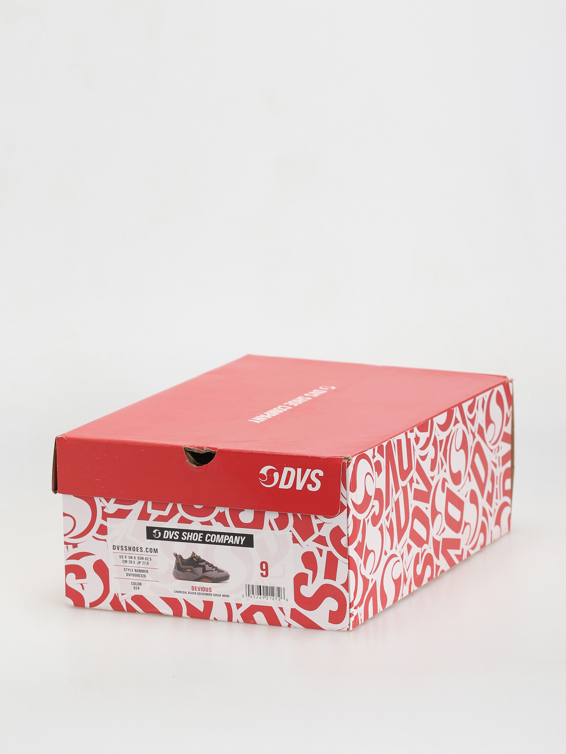 DVS Devious Cipők (charcoal black goldenrod suede)