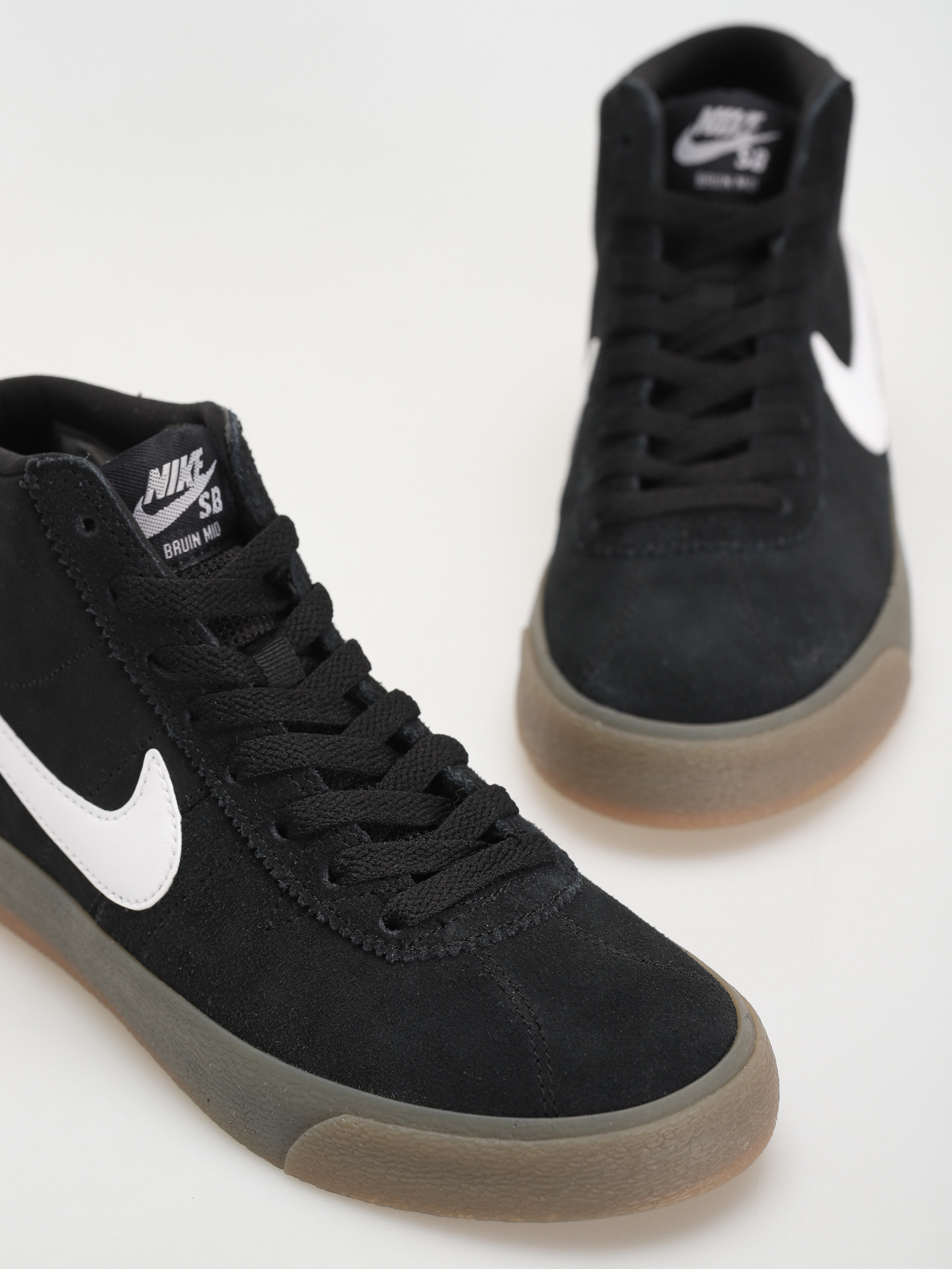 Nike SB Bruin High Cipők Wmn (black/white black gum light brown)