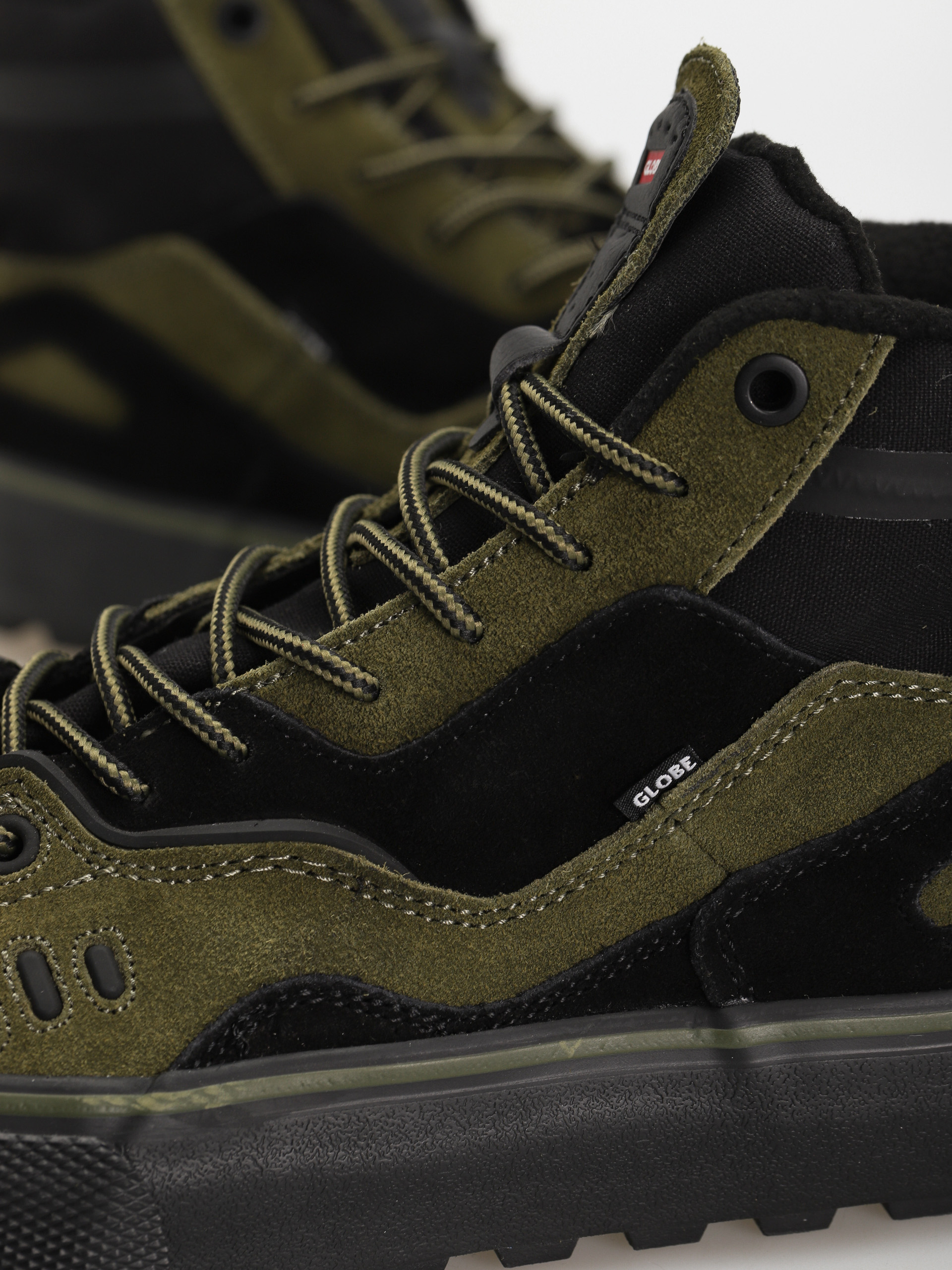 Globe Dimension Cipők (black/moss/summit)