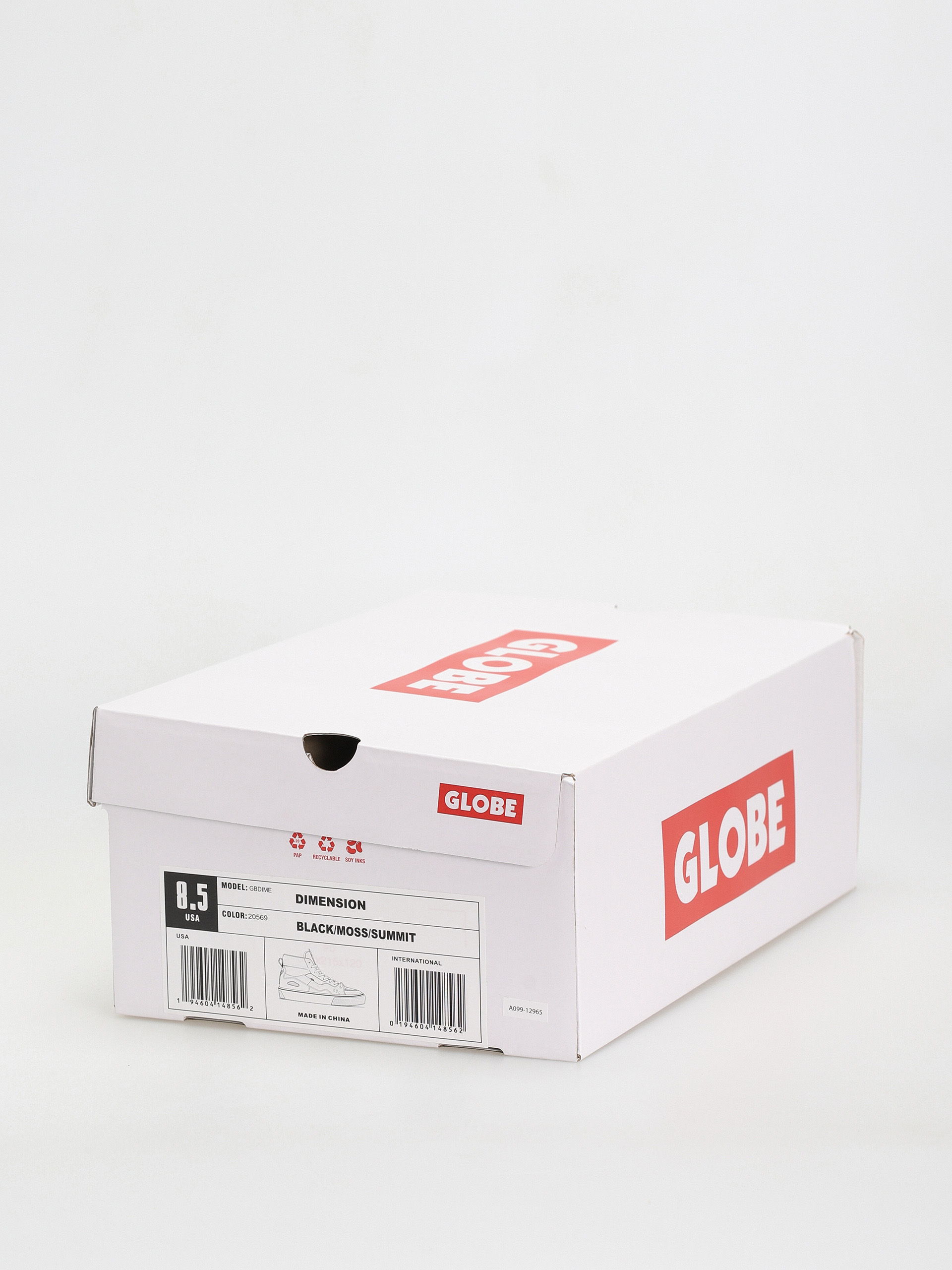 Globe Dimension Cipők (black/moss/summit)