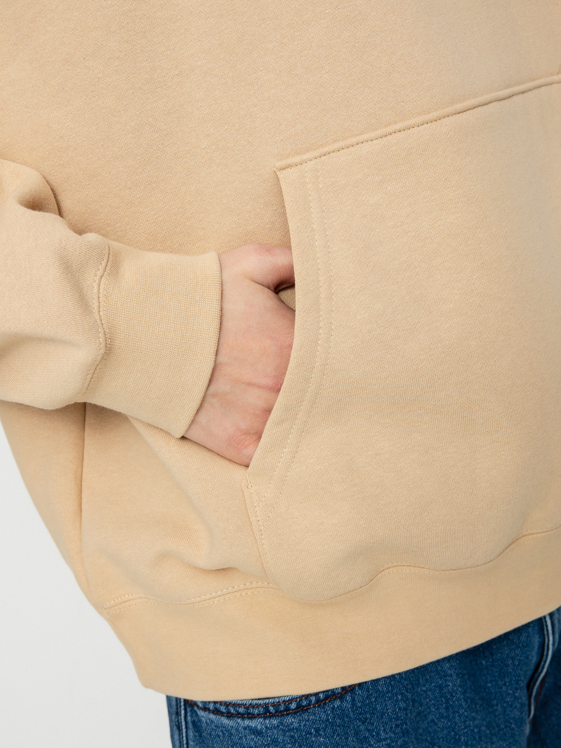 OBEY Obey Industries HD Kapucnis pulóver (oat milk)