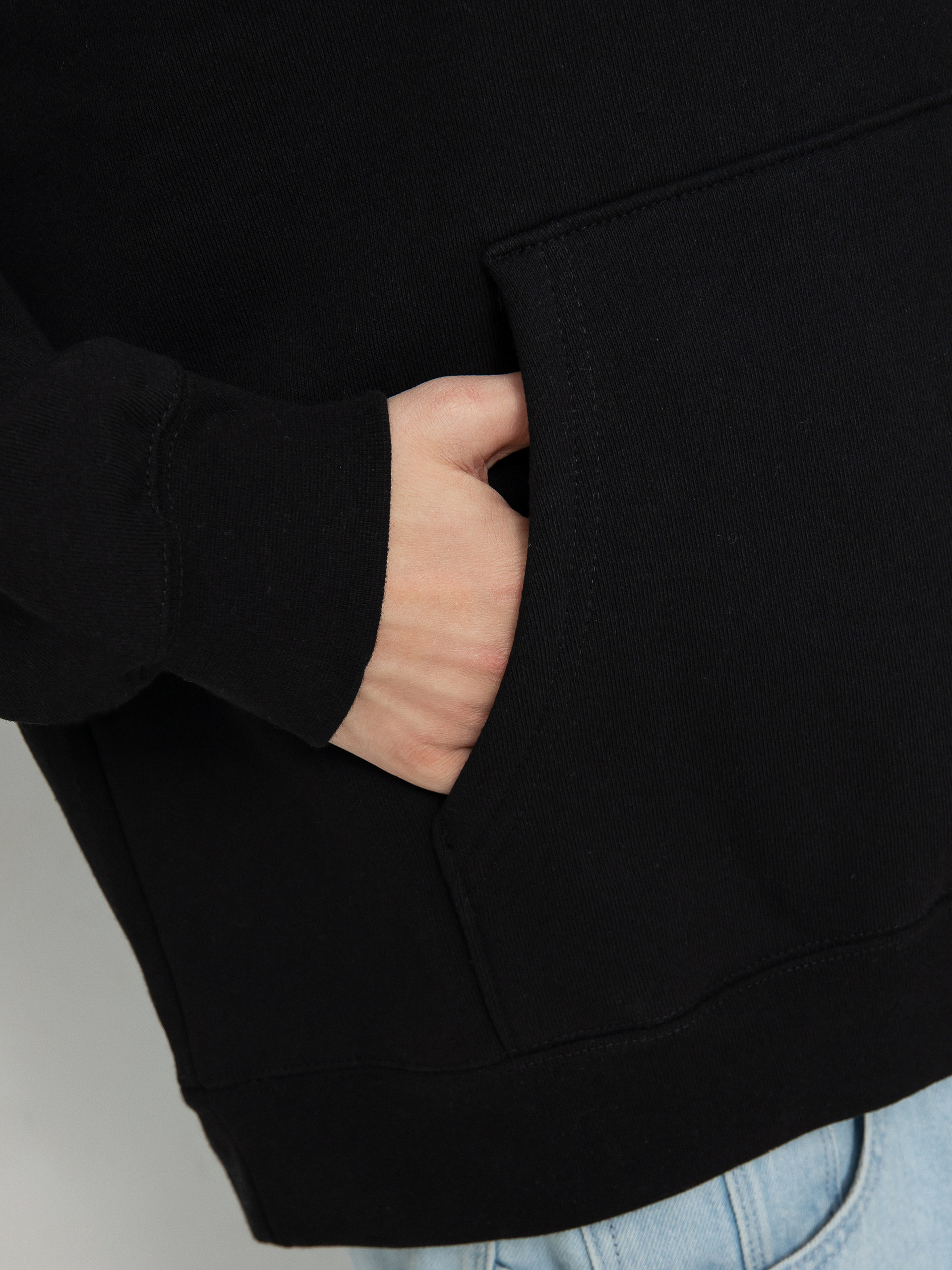 OBEY Obey Cow Extra Heavy HD Kapucnis pulóver (black)