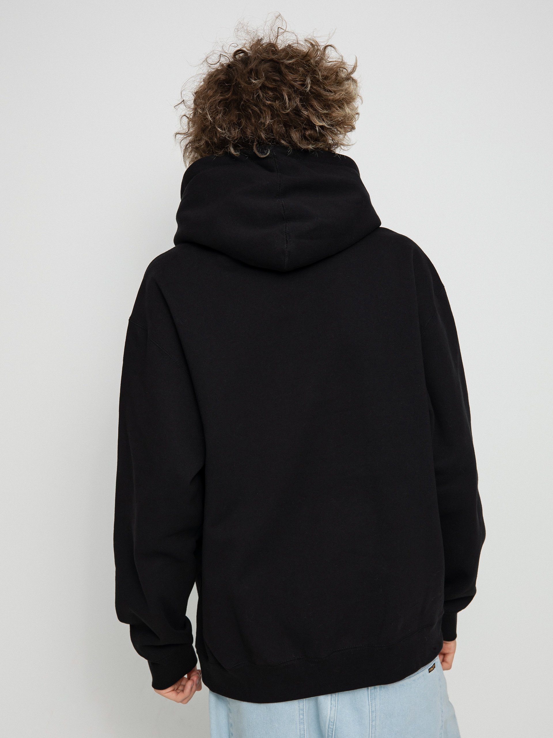 OBEY Obey Cow Extra Heavy HD Kapucnis pulóver (black)