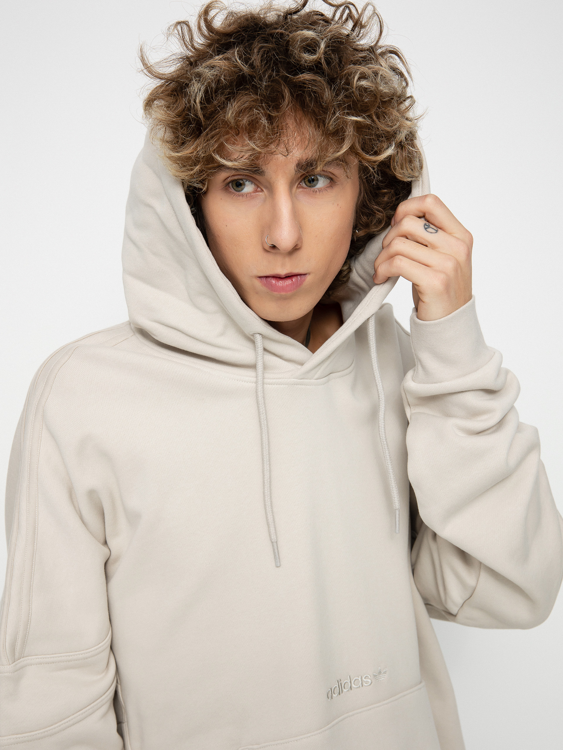 adidas Challenger HD Kapucnis pulóver (cbrown)