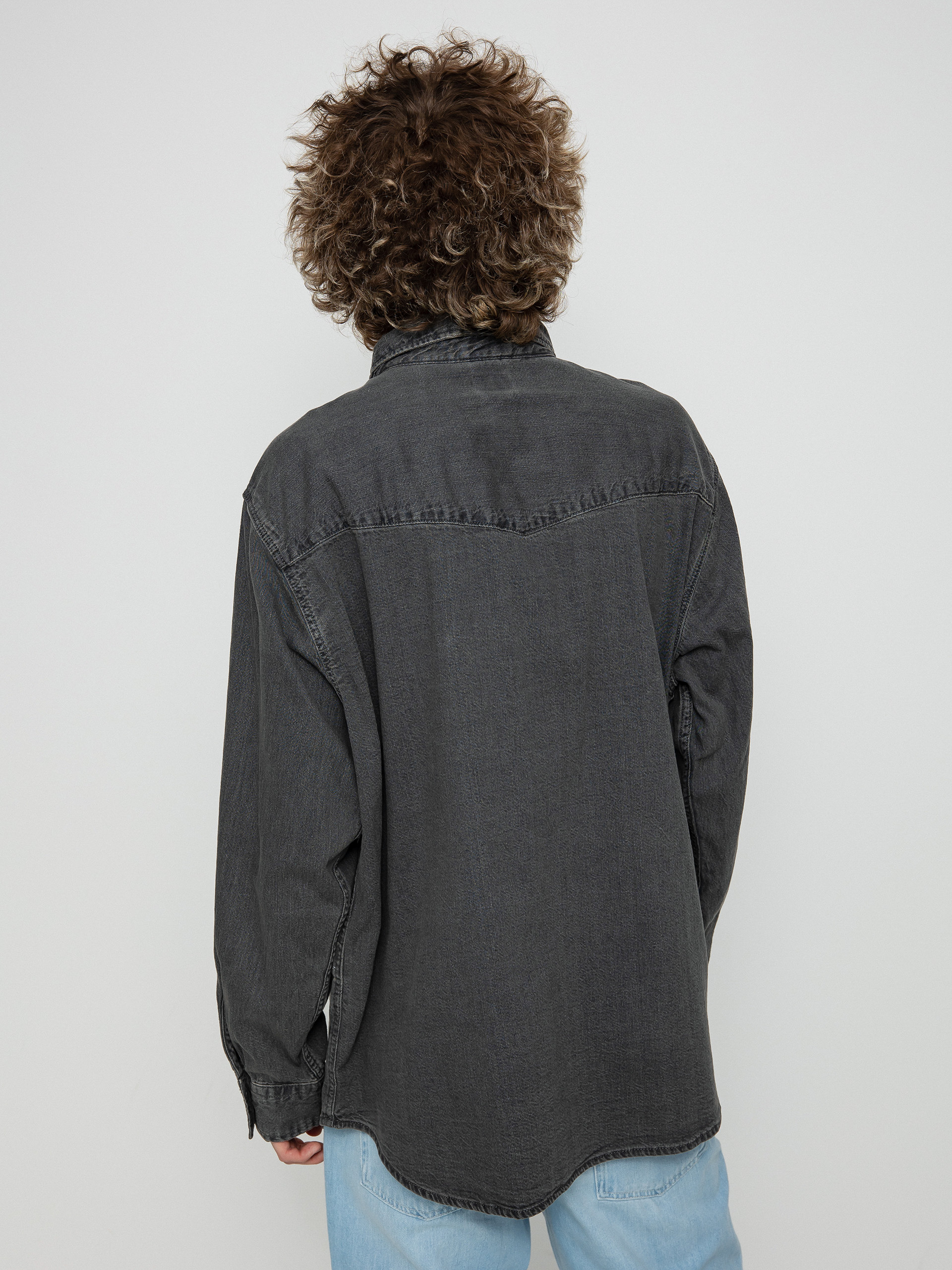 Levi's® Relaxed Fit Western Ing (black worn)