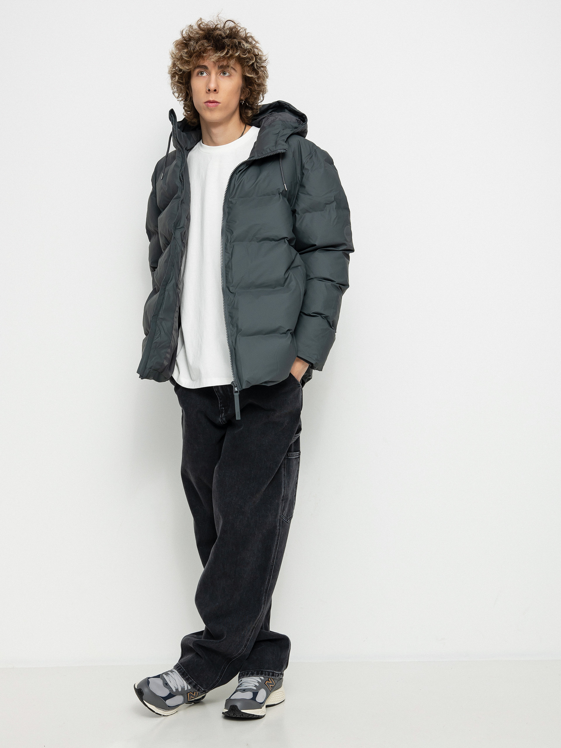 Rains Puffer Jacket Dzseki (slate)