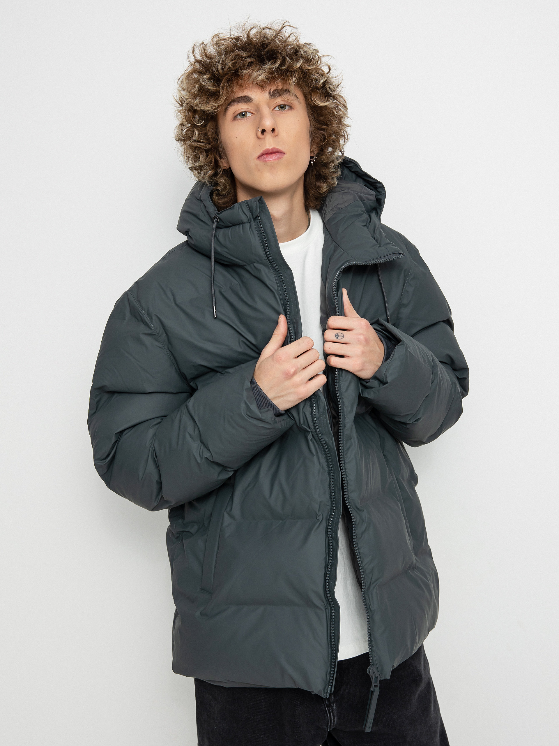 Rains Puffer Jacket Dzseki (slate)