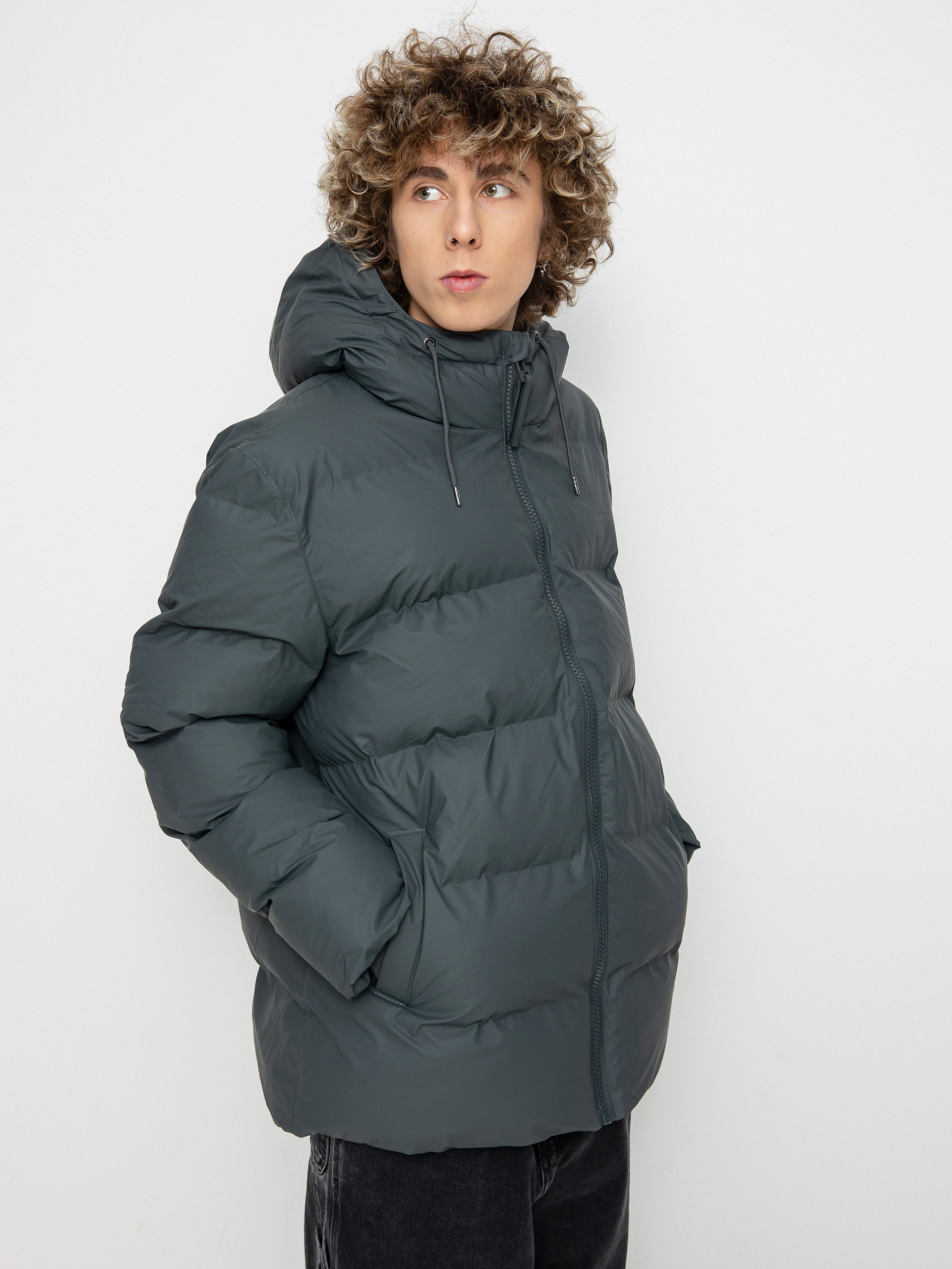 Rains Puffer Jacket Dzseki (slate)