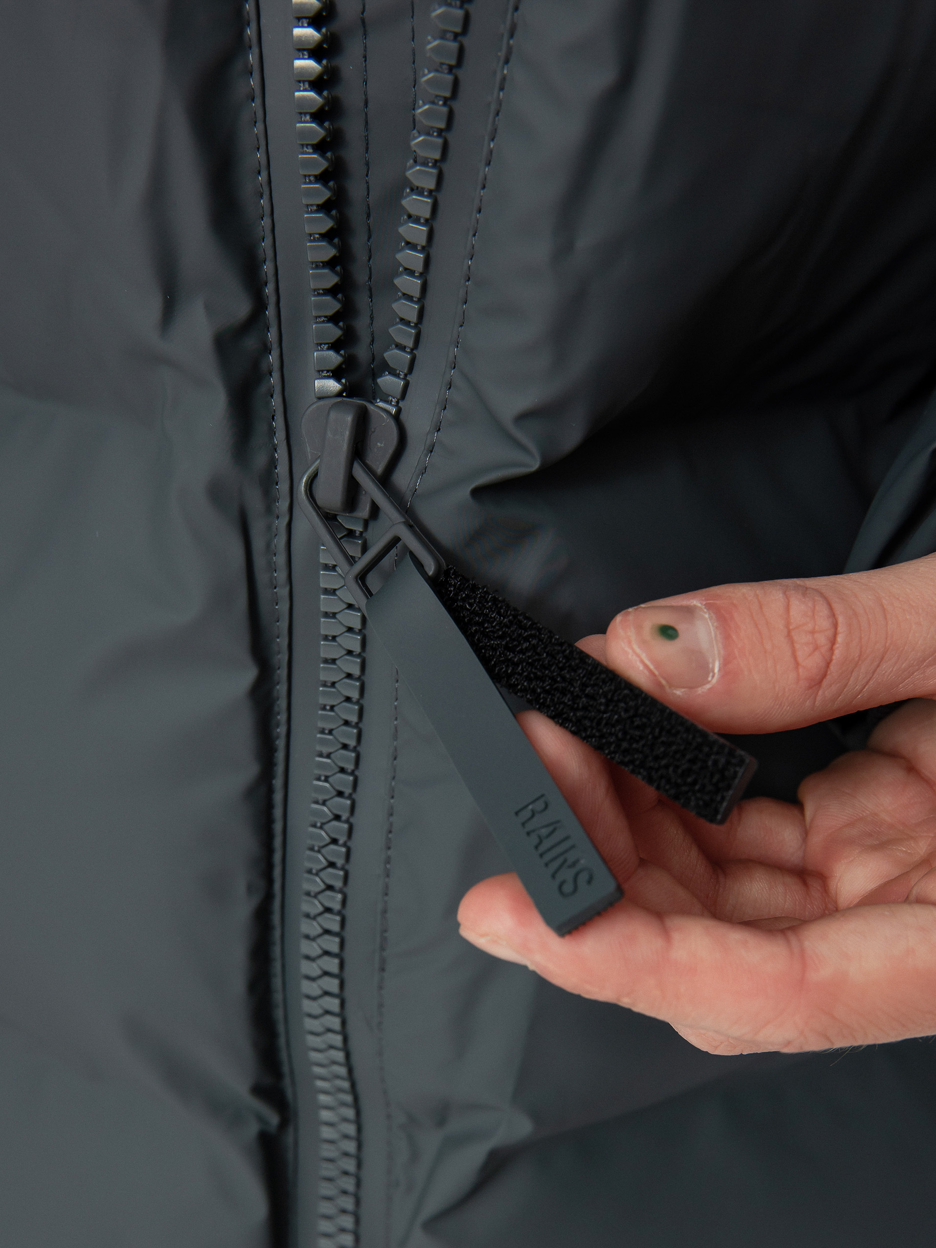 Rains Puffer Jacket Dzseki (slate)