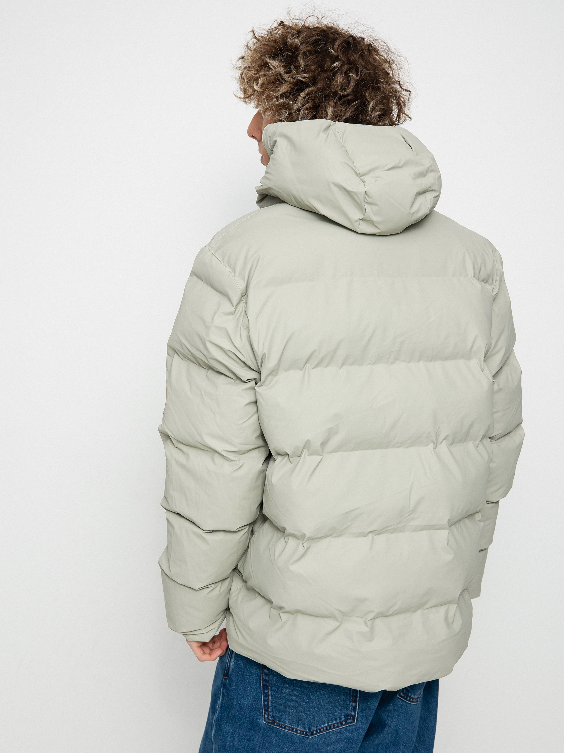 Rains Puffer Jacket Dzseki (cement)