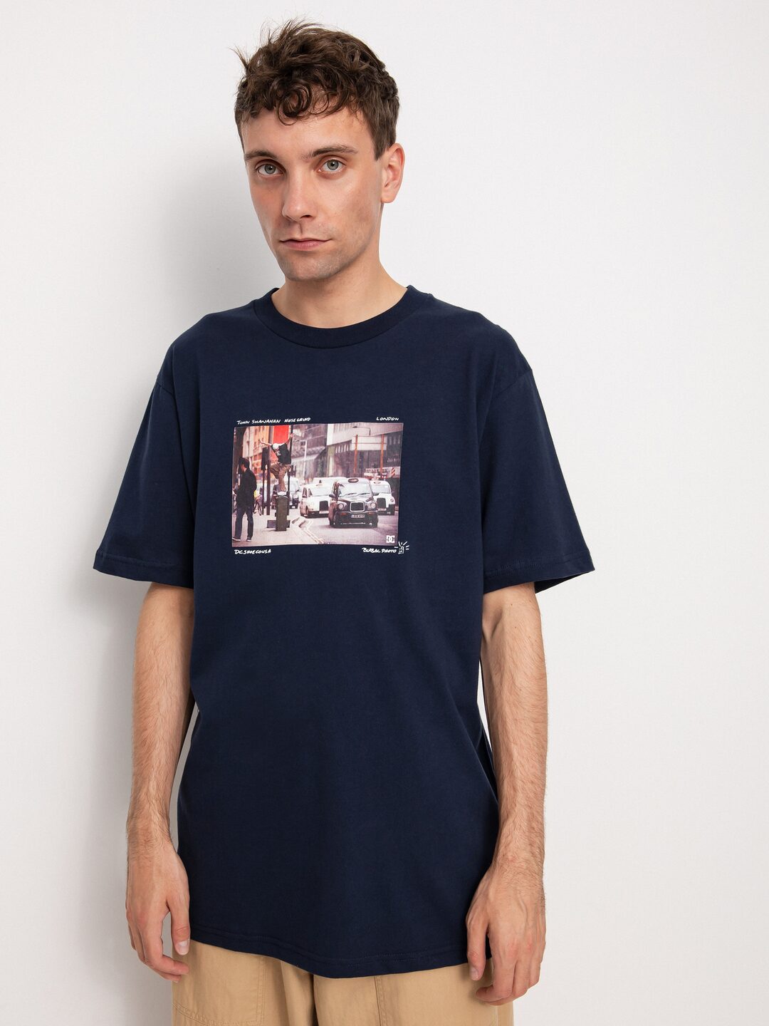 DC Blabac Shanahan póló (navy blazer)