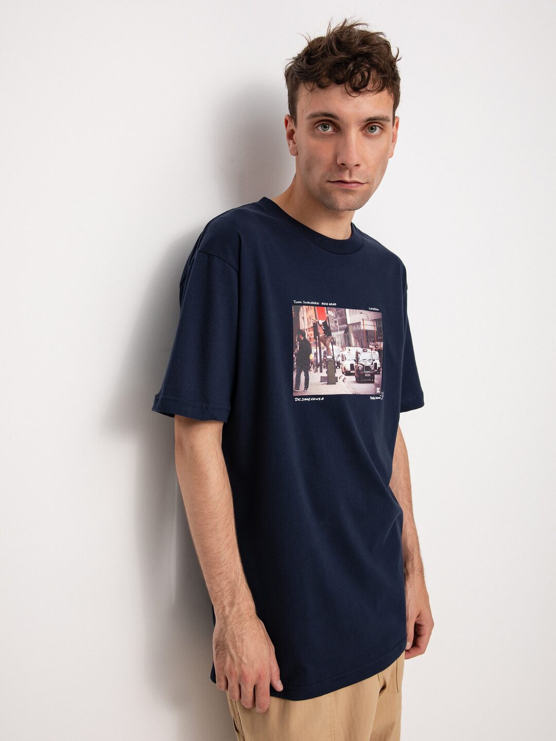 DC Blabac Shanahan póló (navy blazer)