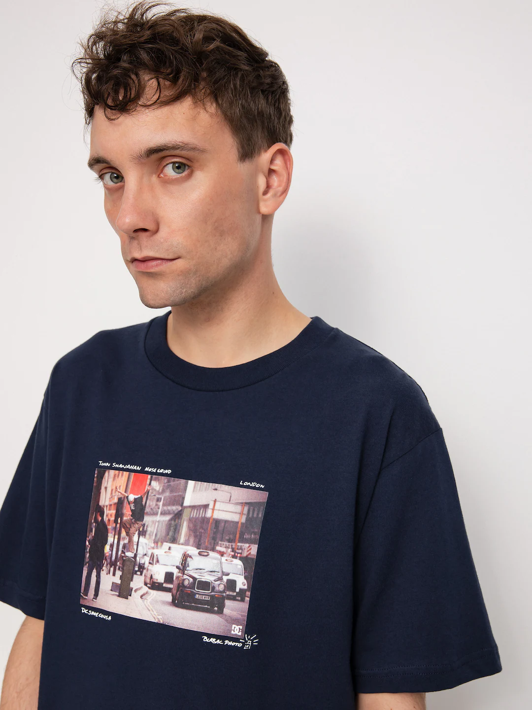 DC Blabac Shanahan póló (navy blazer)