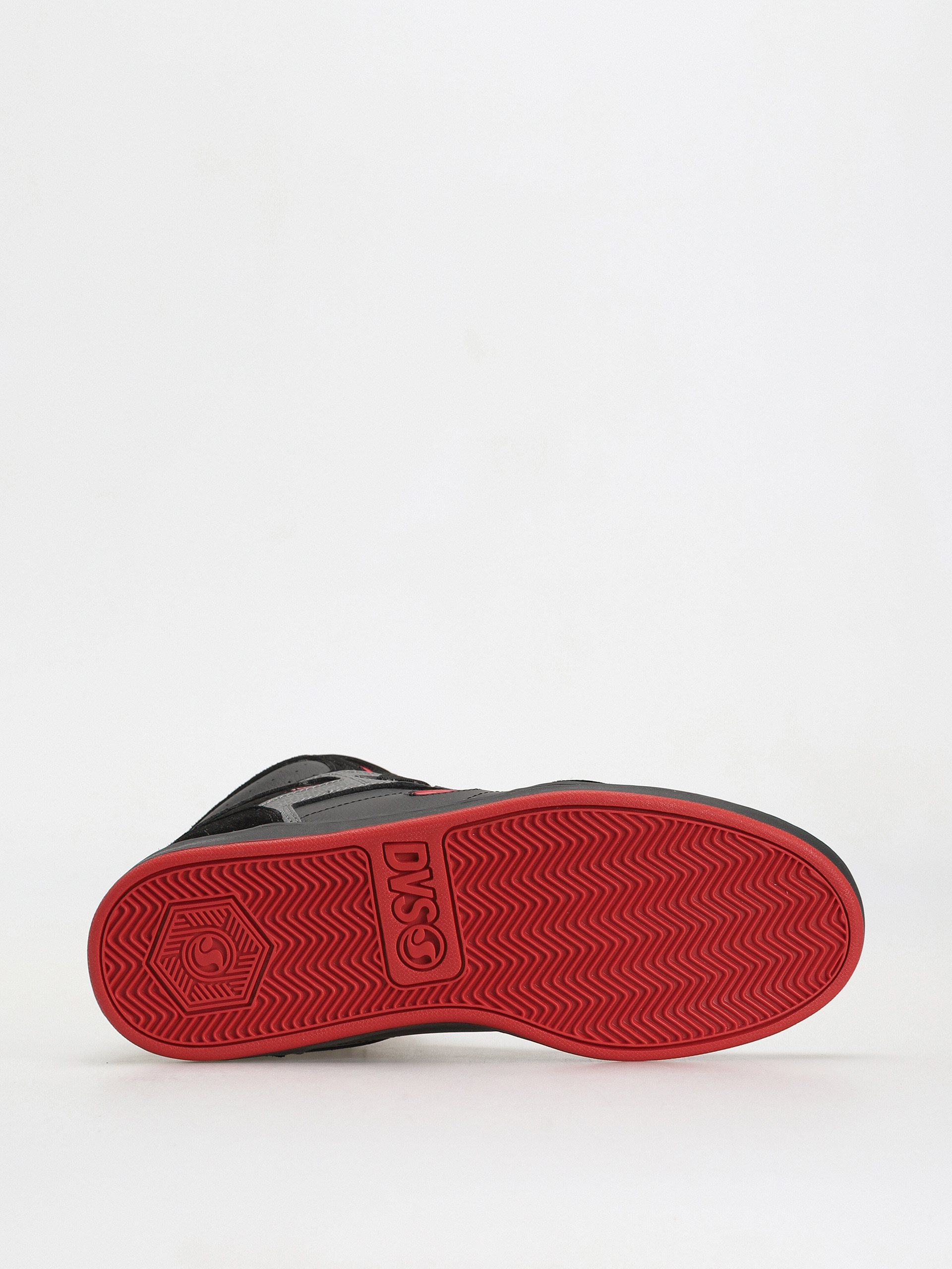 DVS Honcho Cipők (black charcoal red suede)