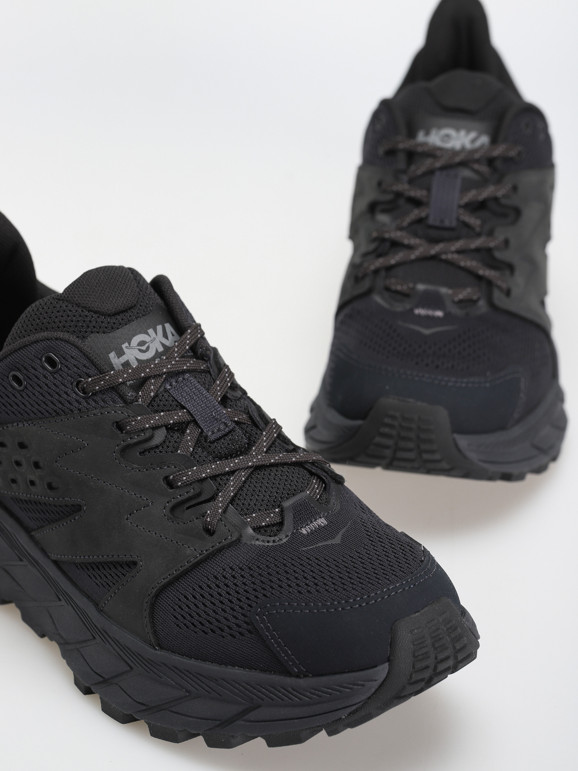 Hoka One One Anacapa Breeze Low Cipők (black/black)