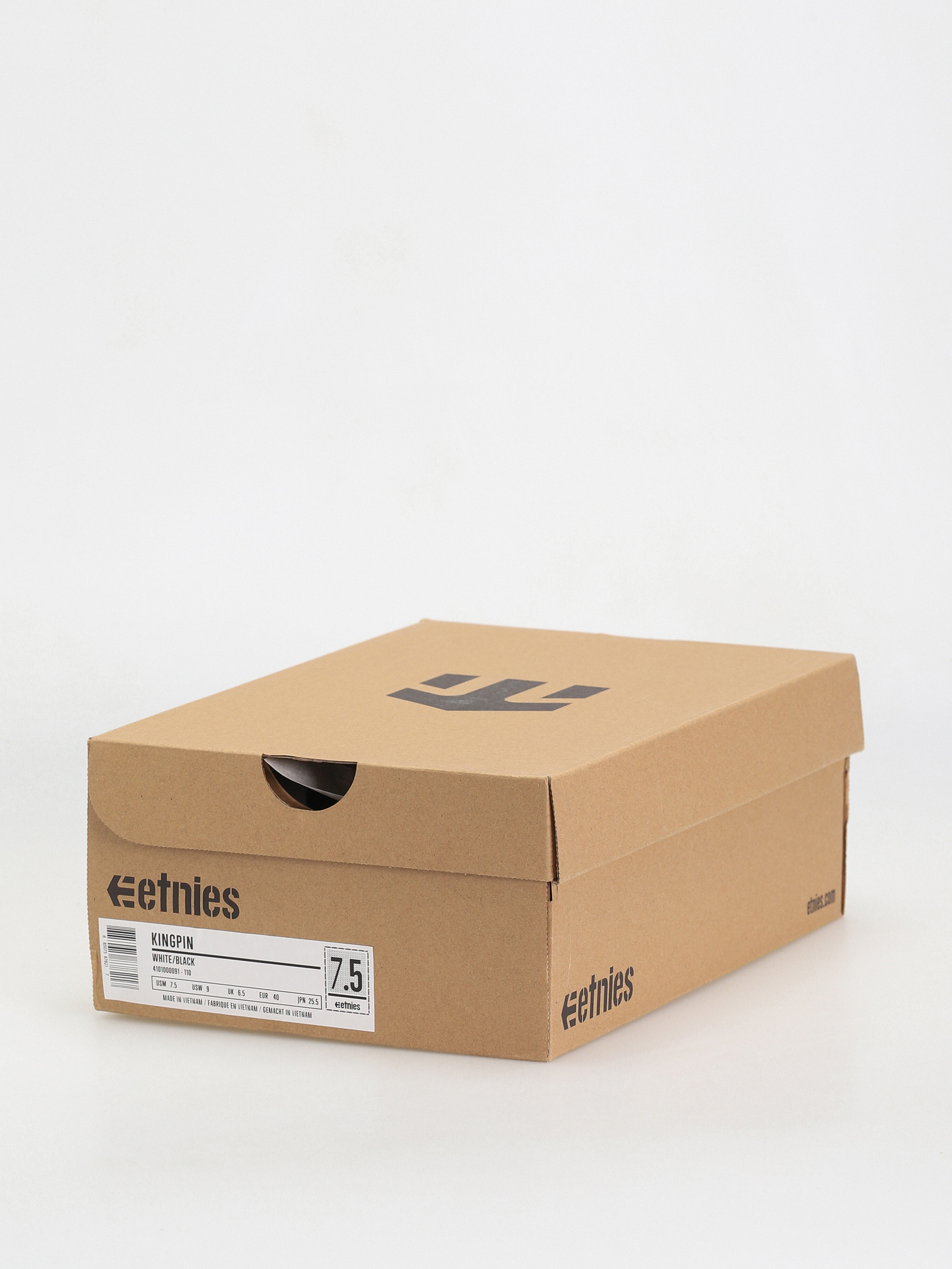 Etnies Kingpin Cipők (white/black)