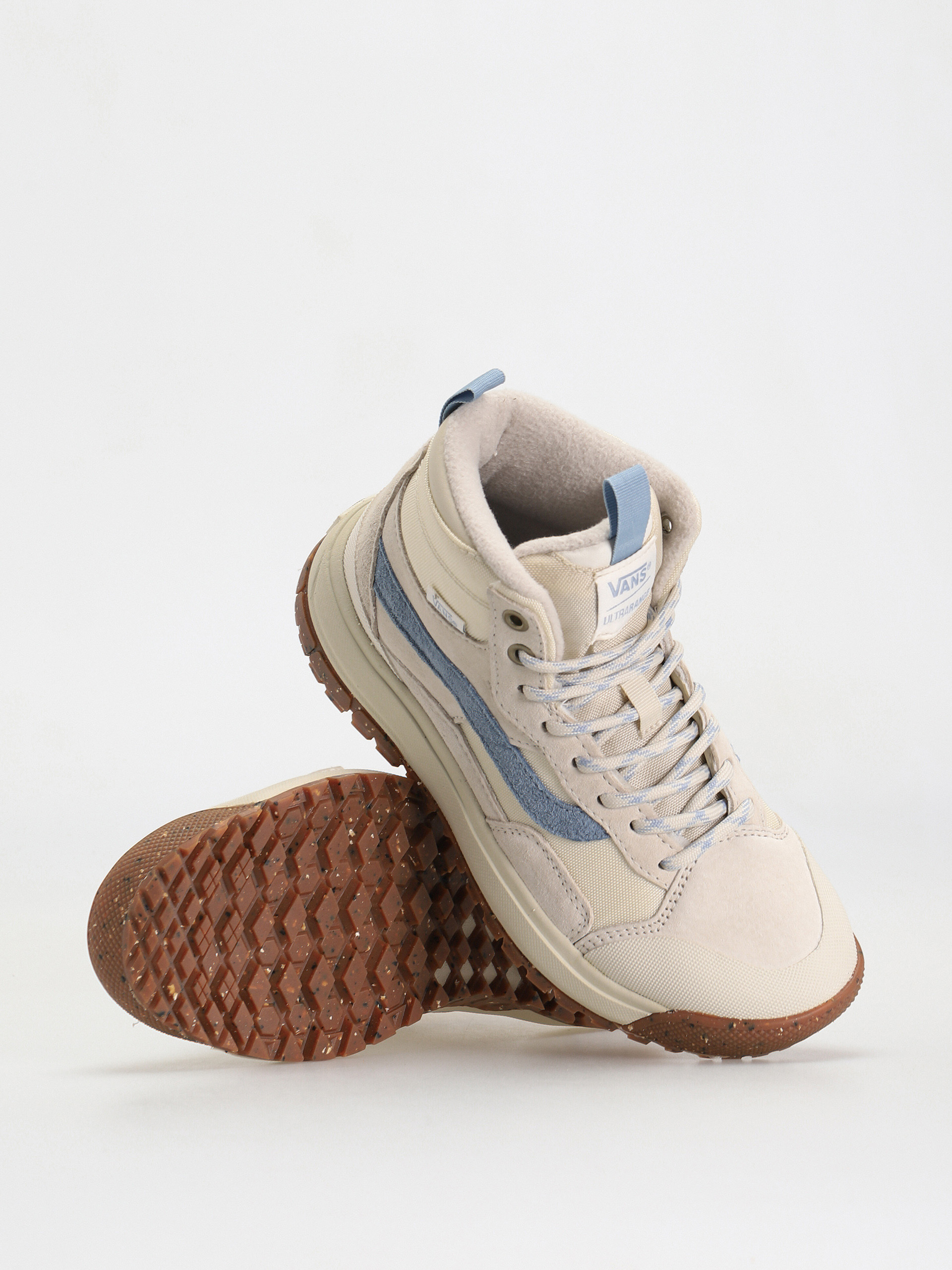Vans Ultrarange Exo Hi MTE 1 Cipők (vintage white/blue stripe)