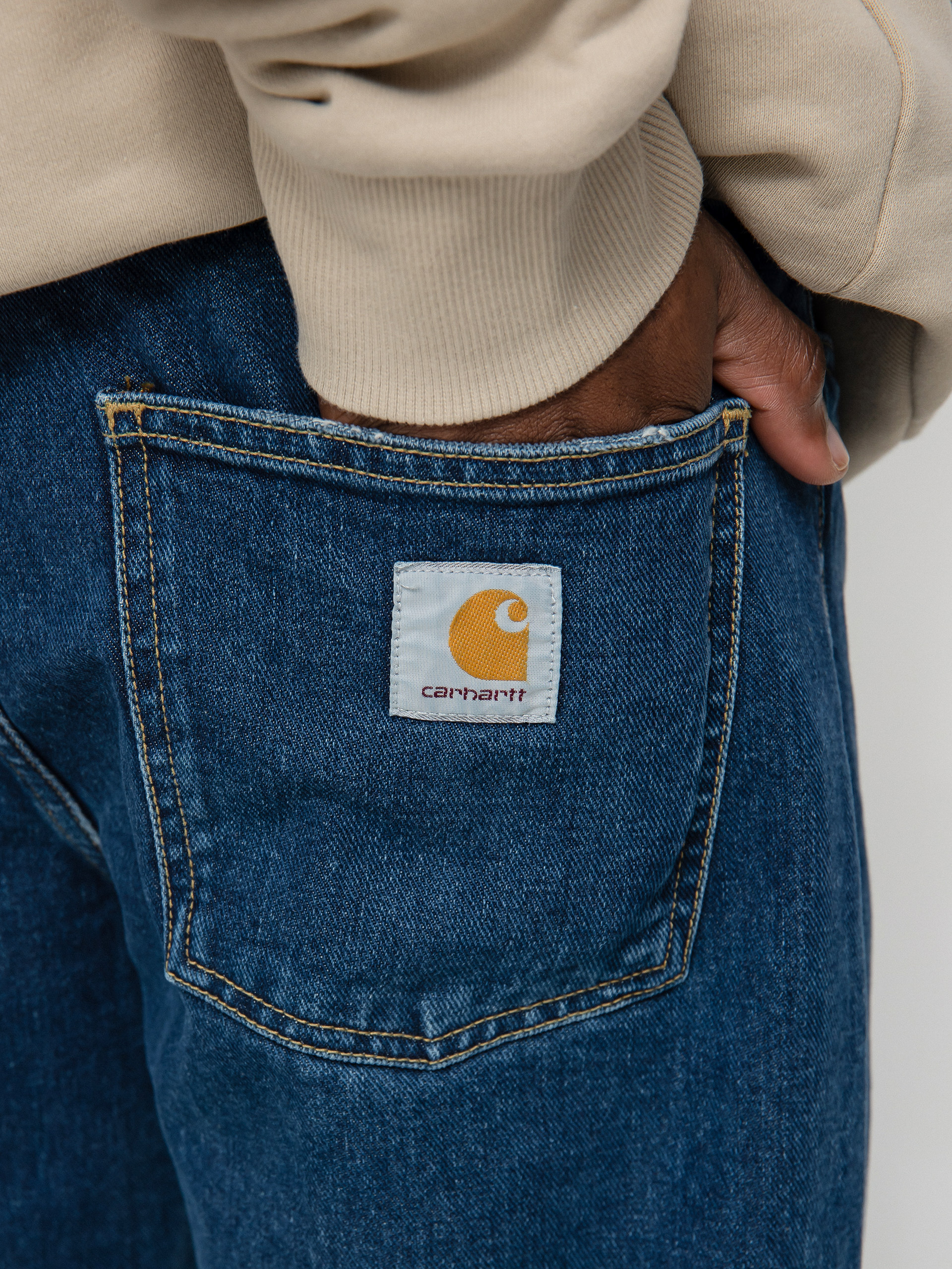 Carhartt WIP Newel Kisnadrág (blue)