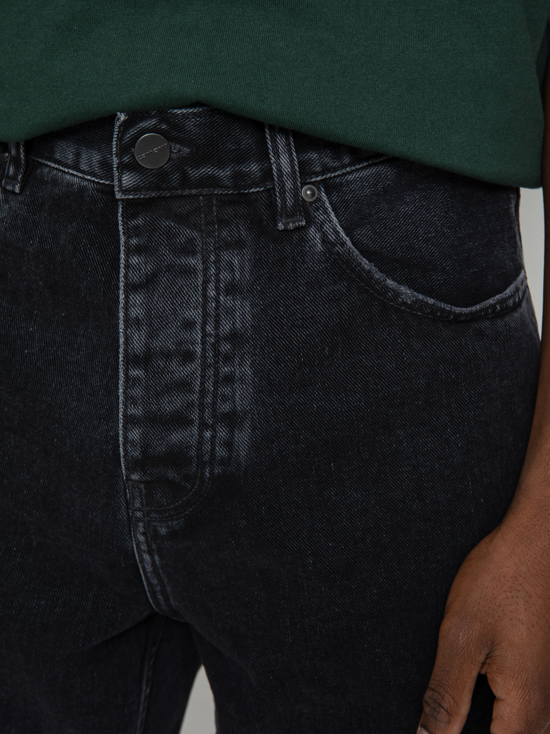 Carhartt WIP Newel Kisnadrág (black)