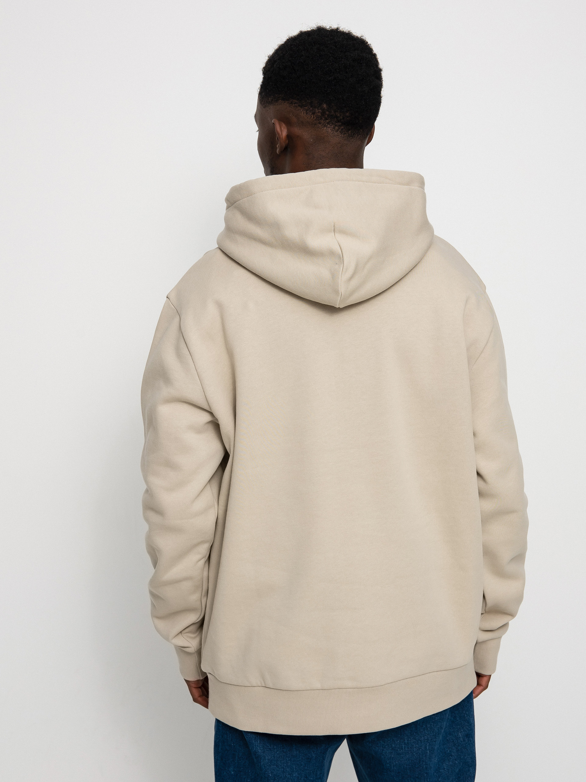 Carhartt WIP Script Embroidery HD Kapucnis pulóver (wall/black)