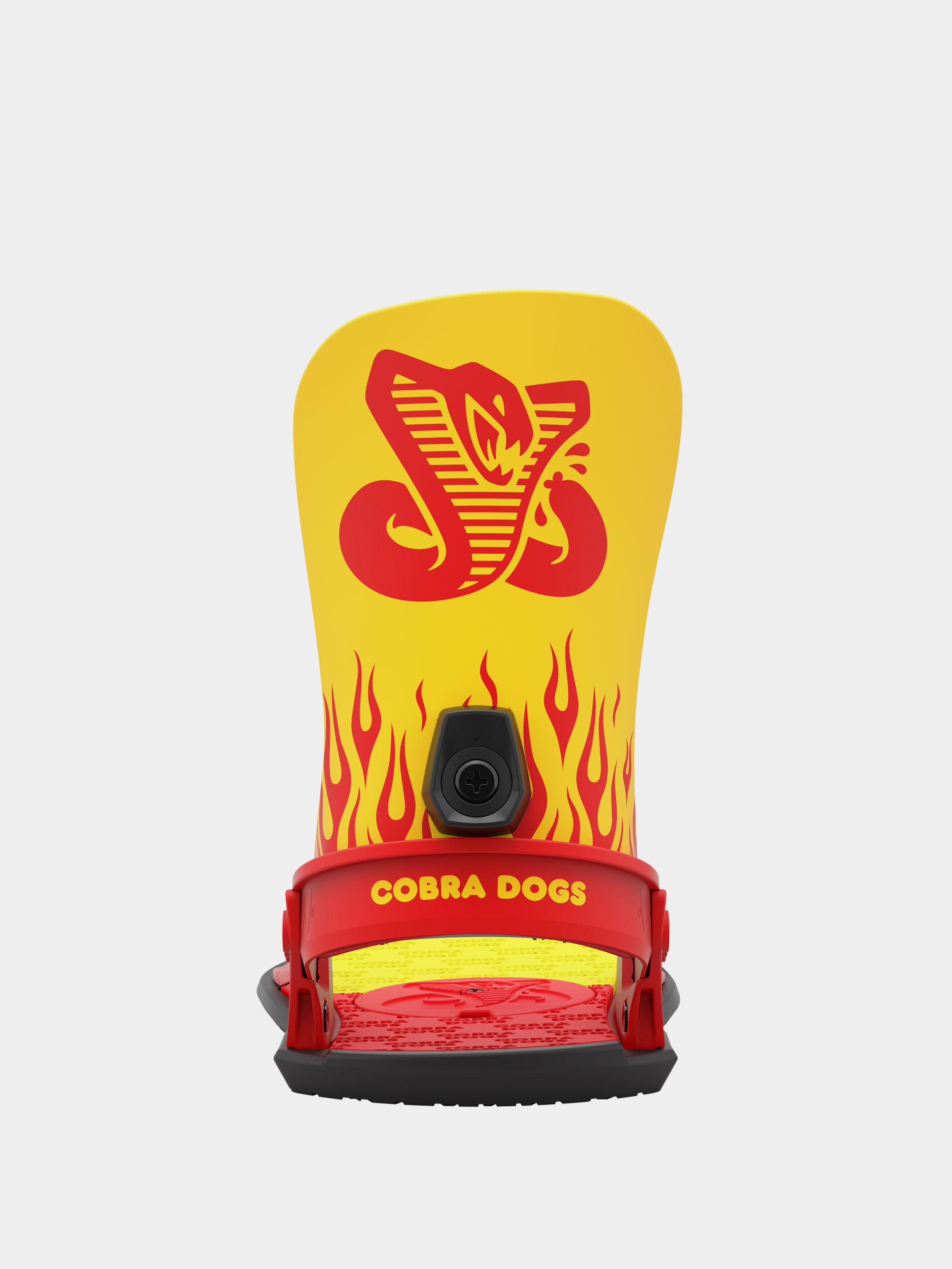 Férfi Union Strata x Cobra Dogs Snowboard kötés (yellow red)