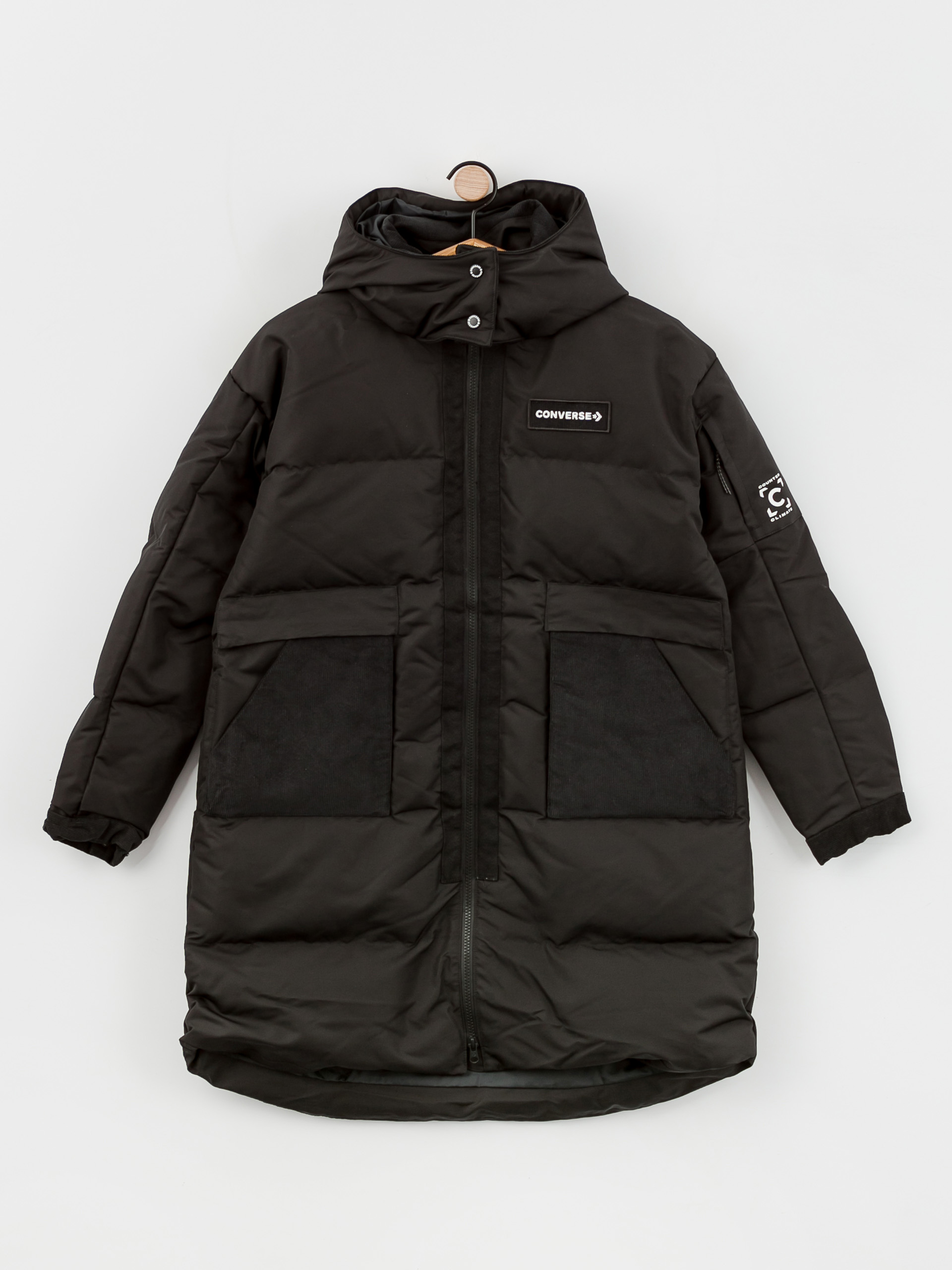 Converse Premium Fashion Long Down Dzseki Wmn (black)