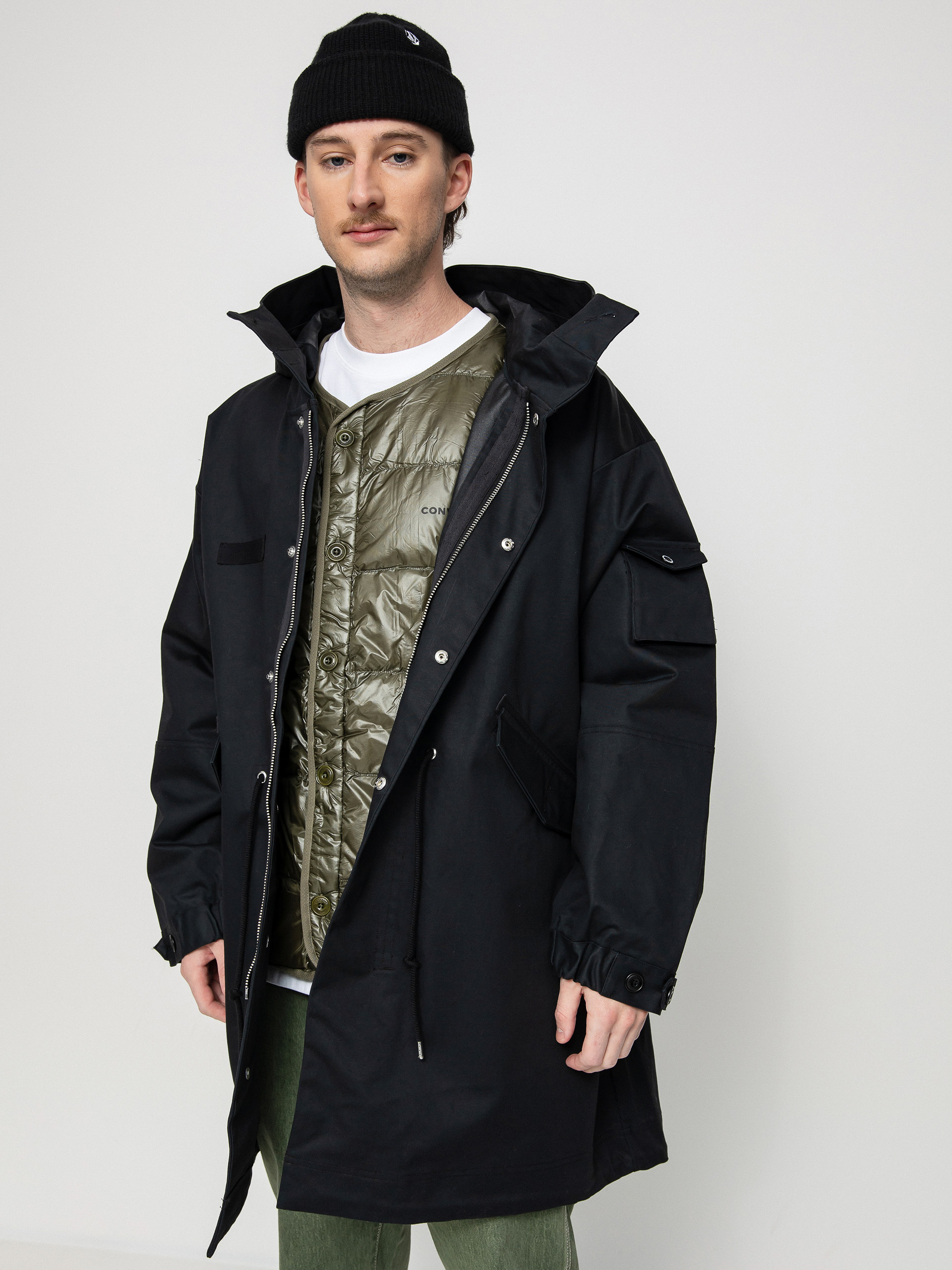 Converse Military Pack M51 Parka Down Dzseki (black)