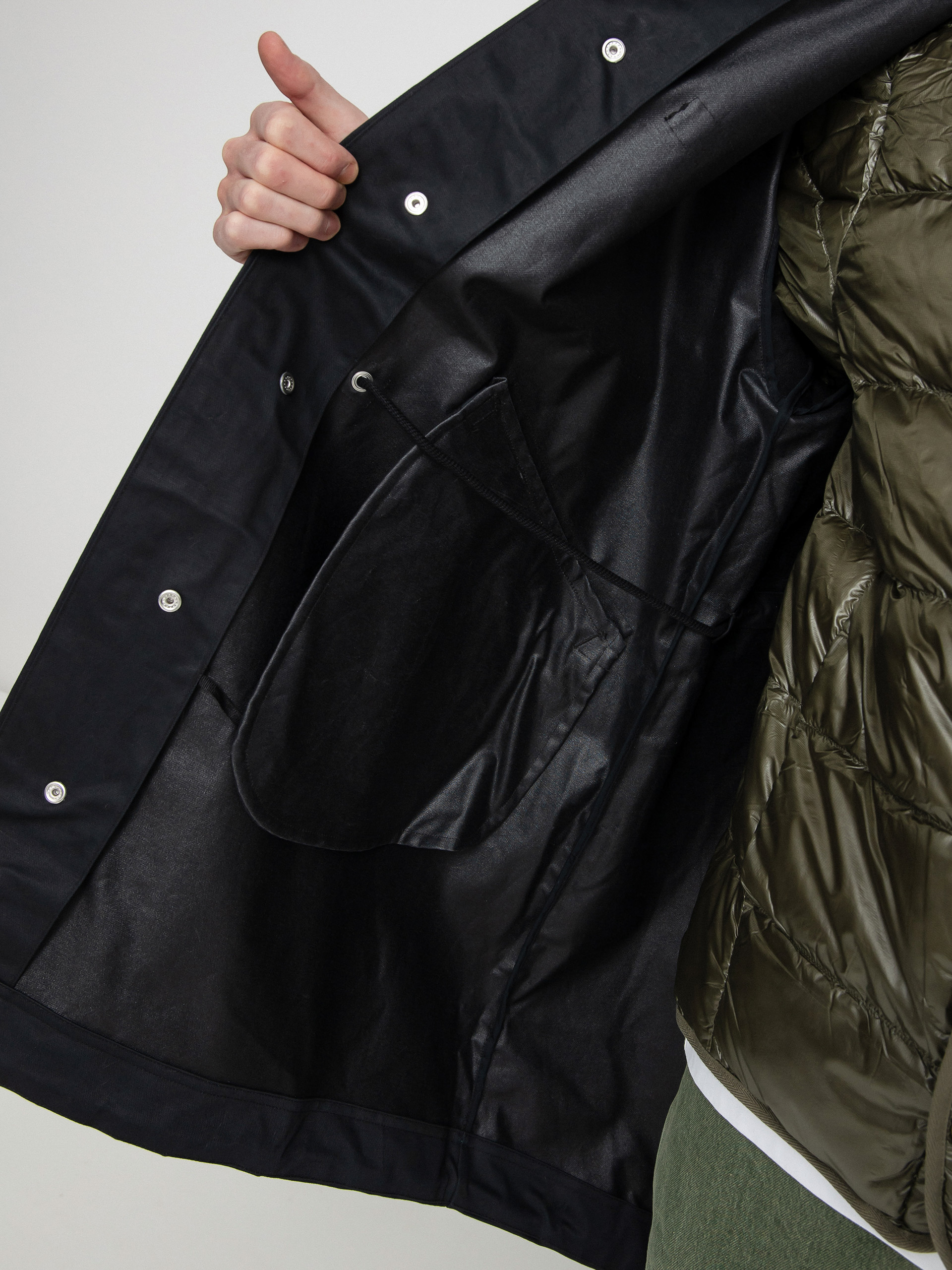 Converse Military Pack M51 Parka Down Dzseki (black)