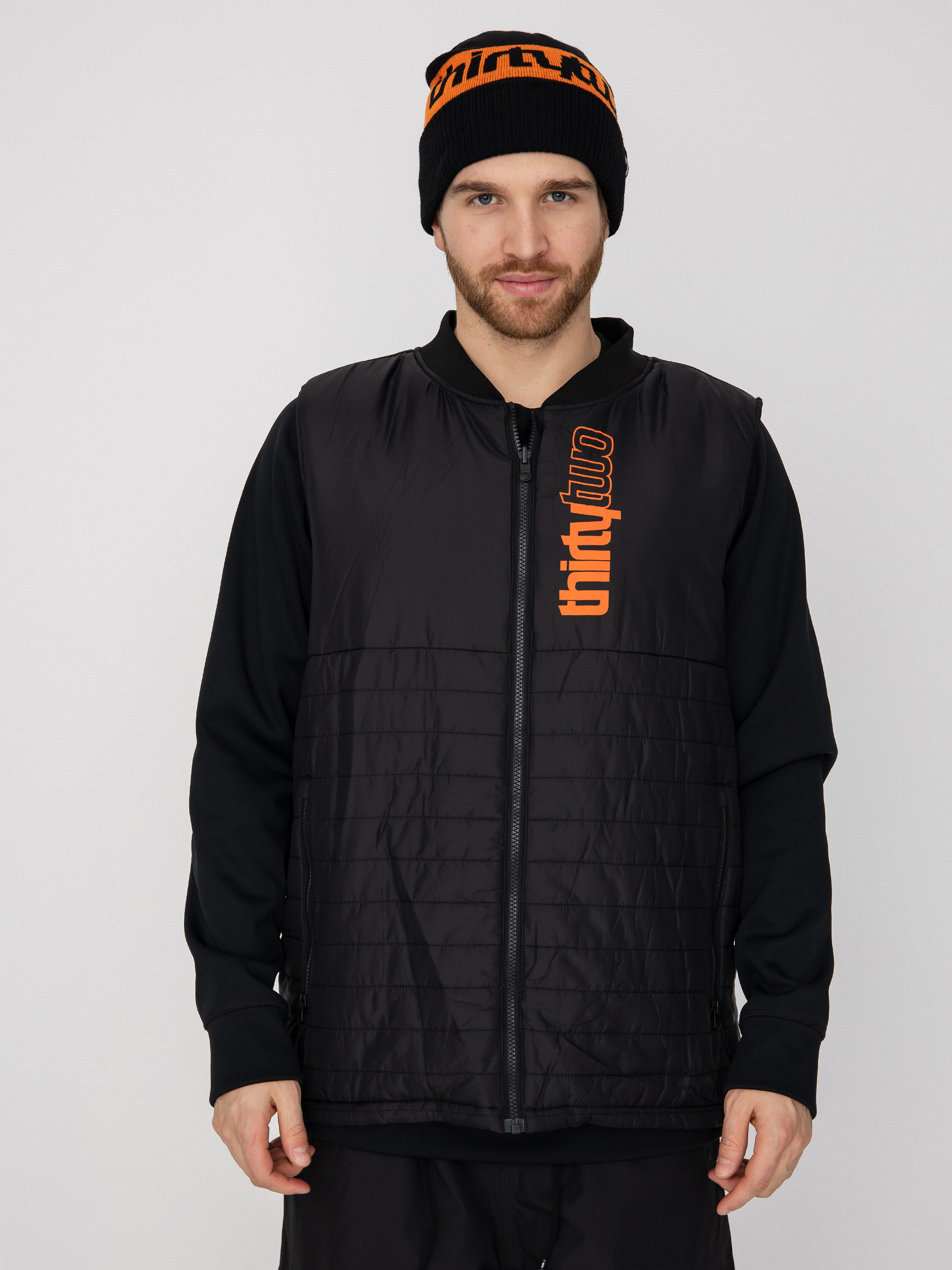 Férfi Snowboard dzseki ThirtyTwo Tm 3 (black/orange)