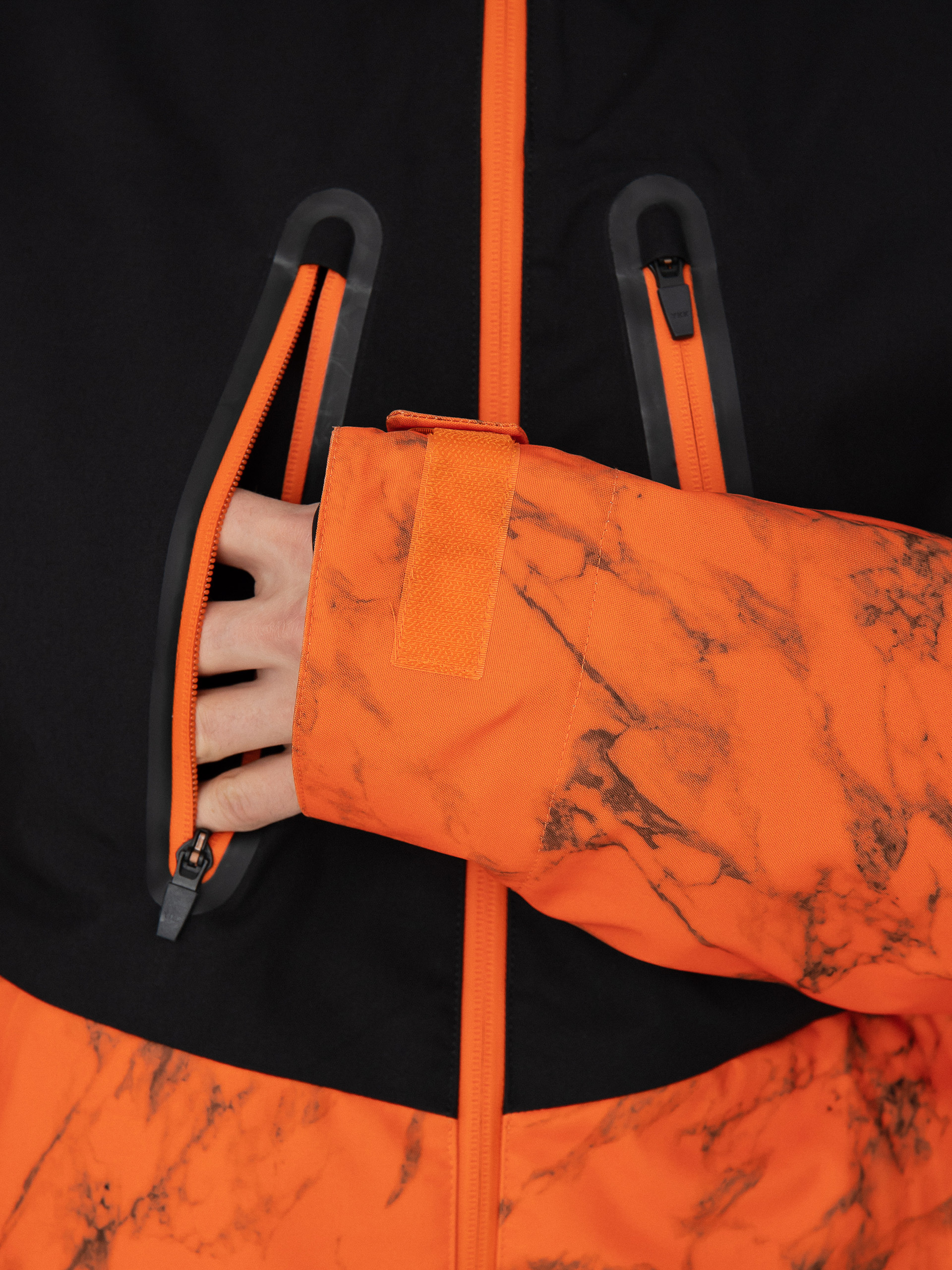 Férfi Snowboard dzseki ThirtyTwo Tm 3 (black/orange)