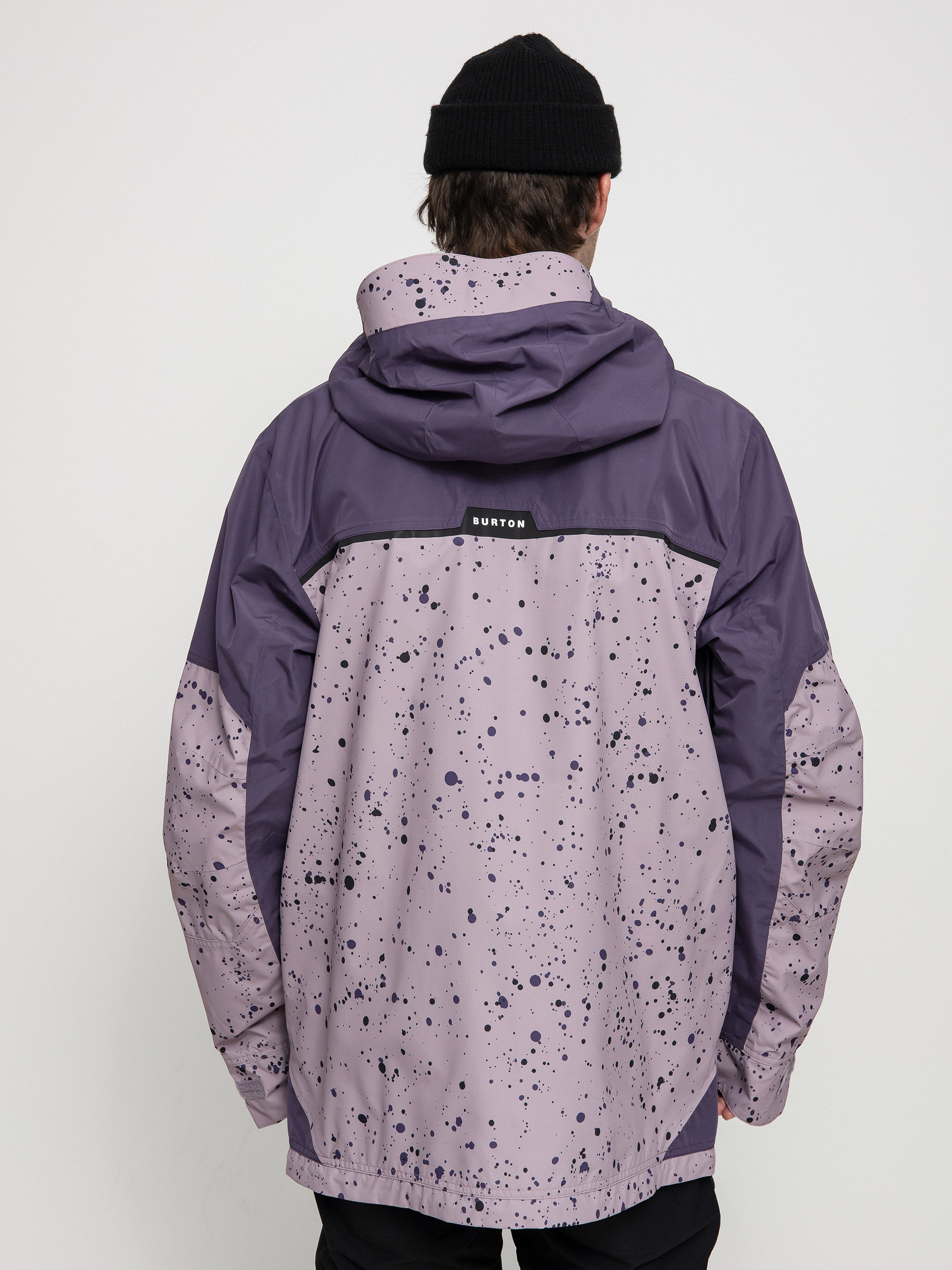 Férfi Burton Frostner Snowboard dzseki (violet halo/elderberry spatter)