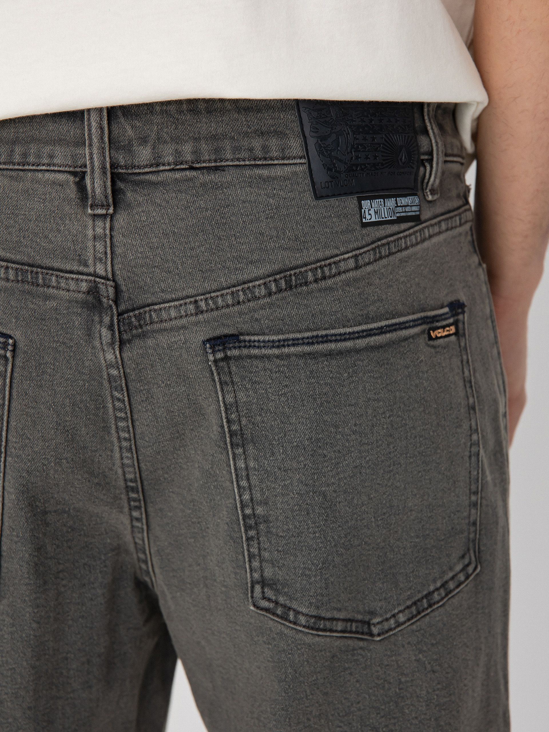 Volcom Billow Tapered Kisnadrág (black ozone)