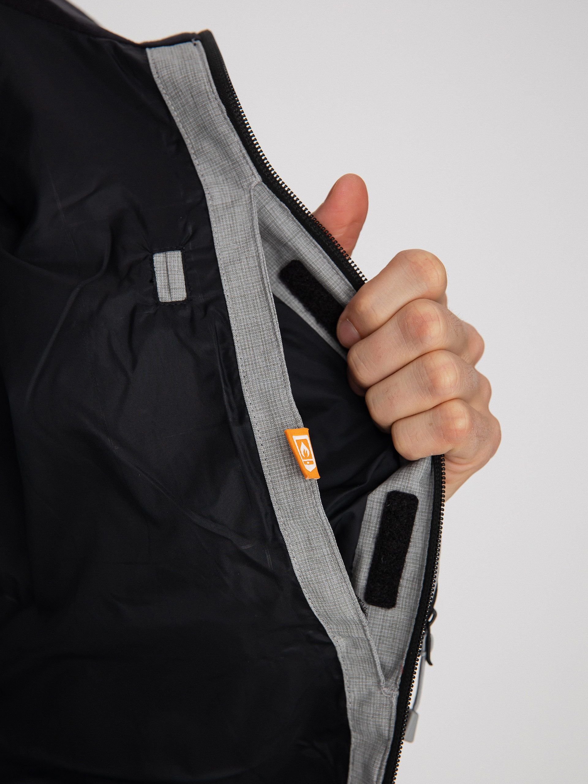 Férfi Burton Lodgepole Snowboard dzseki (sharkskin)