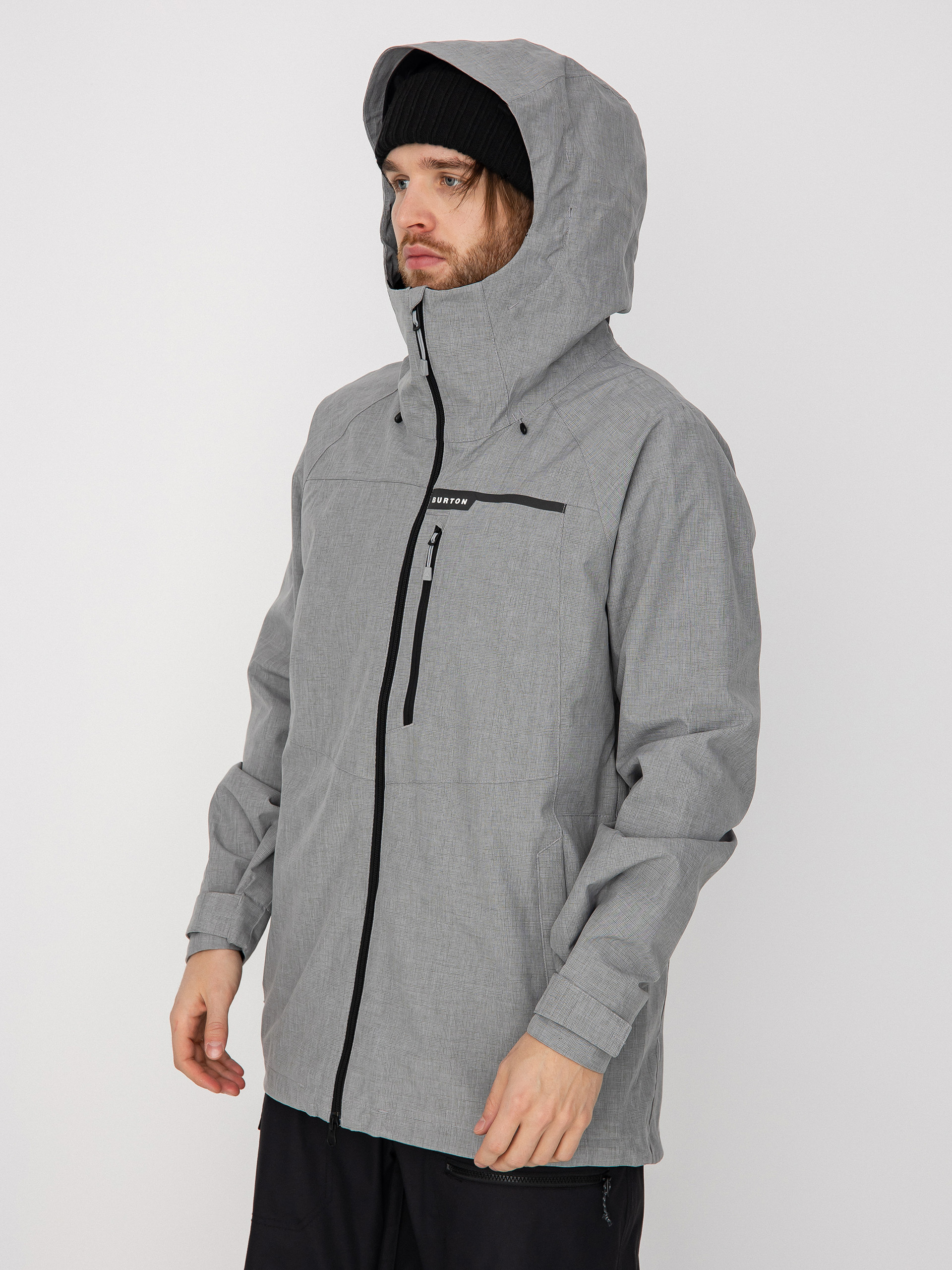 Férfi Burton Lodgepole Snowboard dzseki (sharkskin)