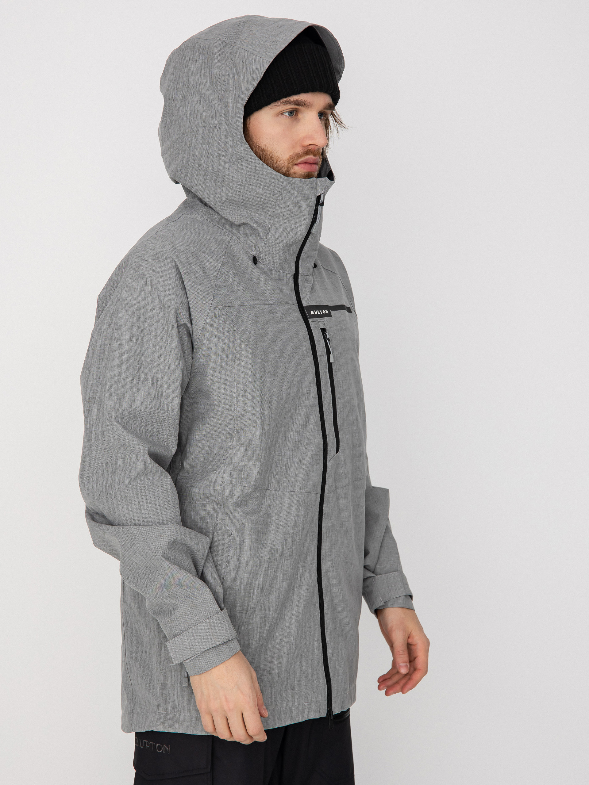 Férfi Burton Lodgepole Snowboard dzseki (sharkskin)