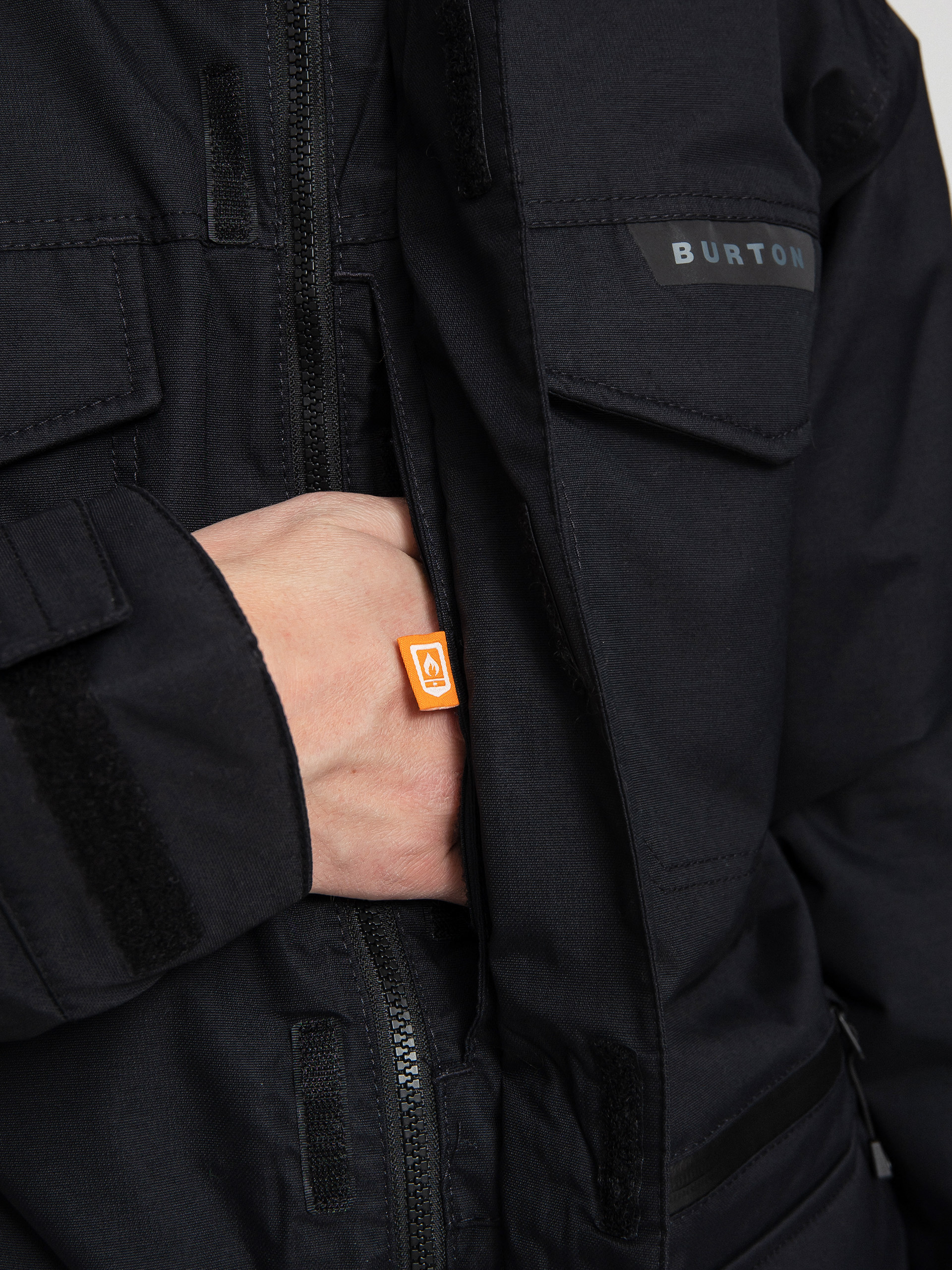 Férfi Snowboard dzseki Burton Covert (true black)