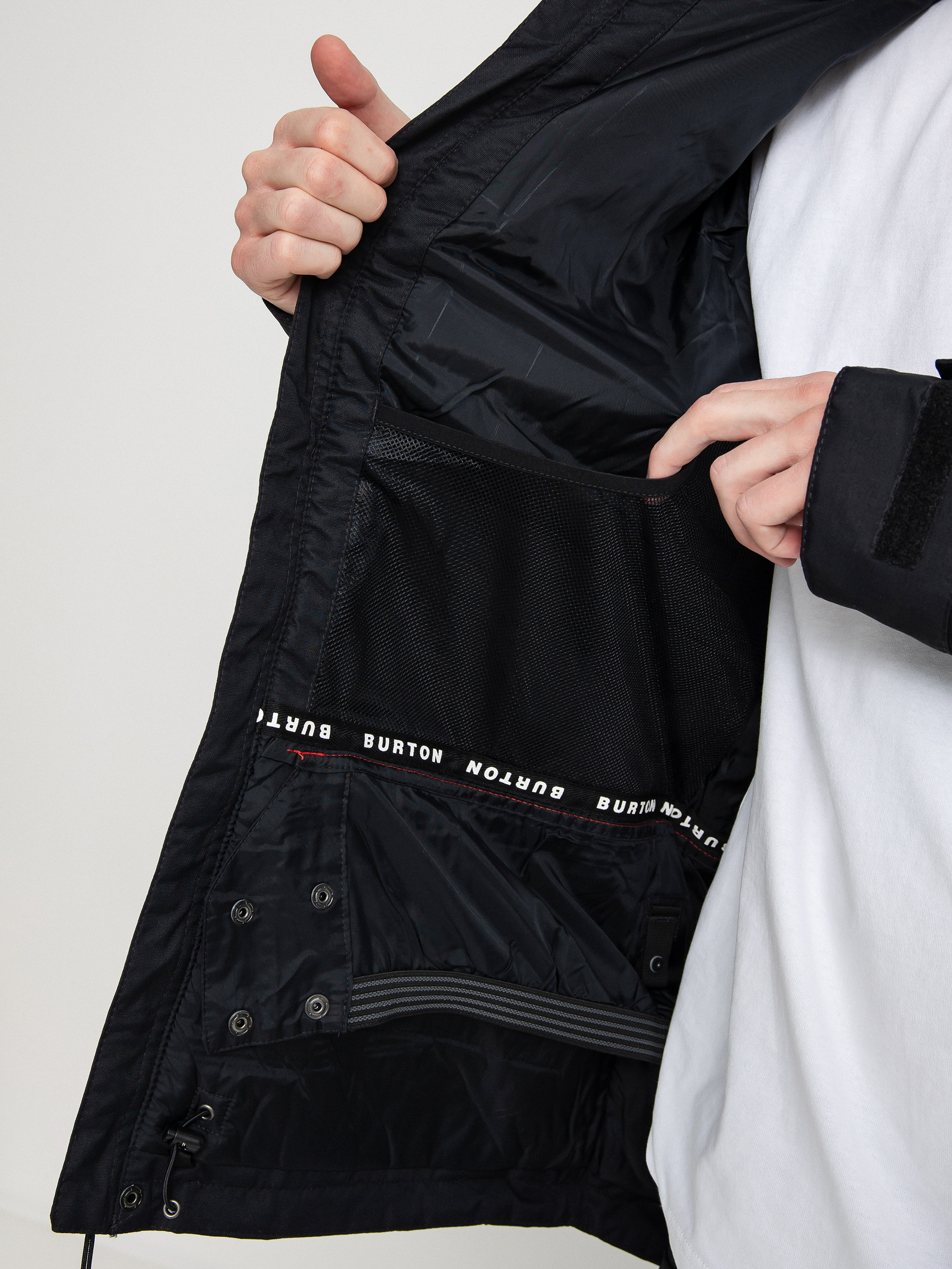 Férfi Snowboard dzseki Burton Covert (true black)