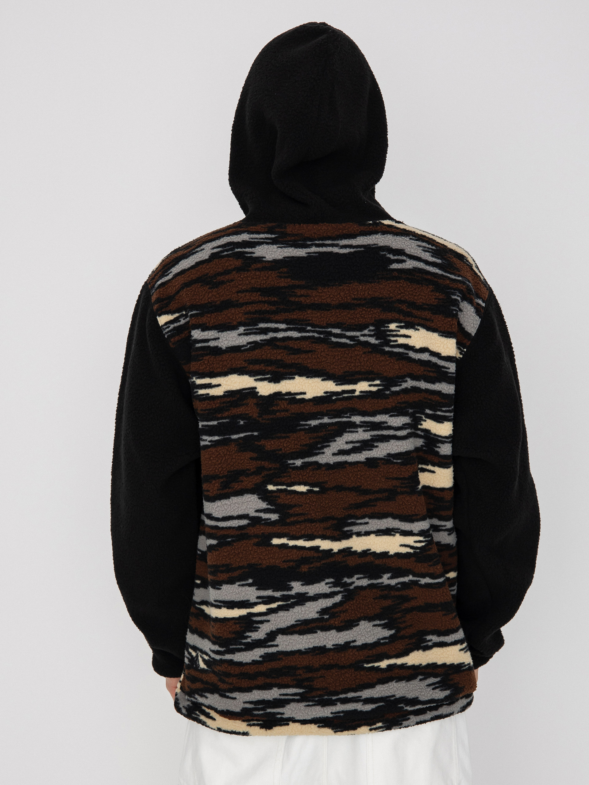 Volcom Iso91 HD Kapucnis pulóver (bark brown)