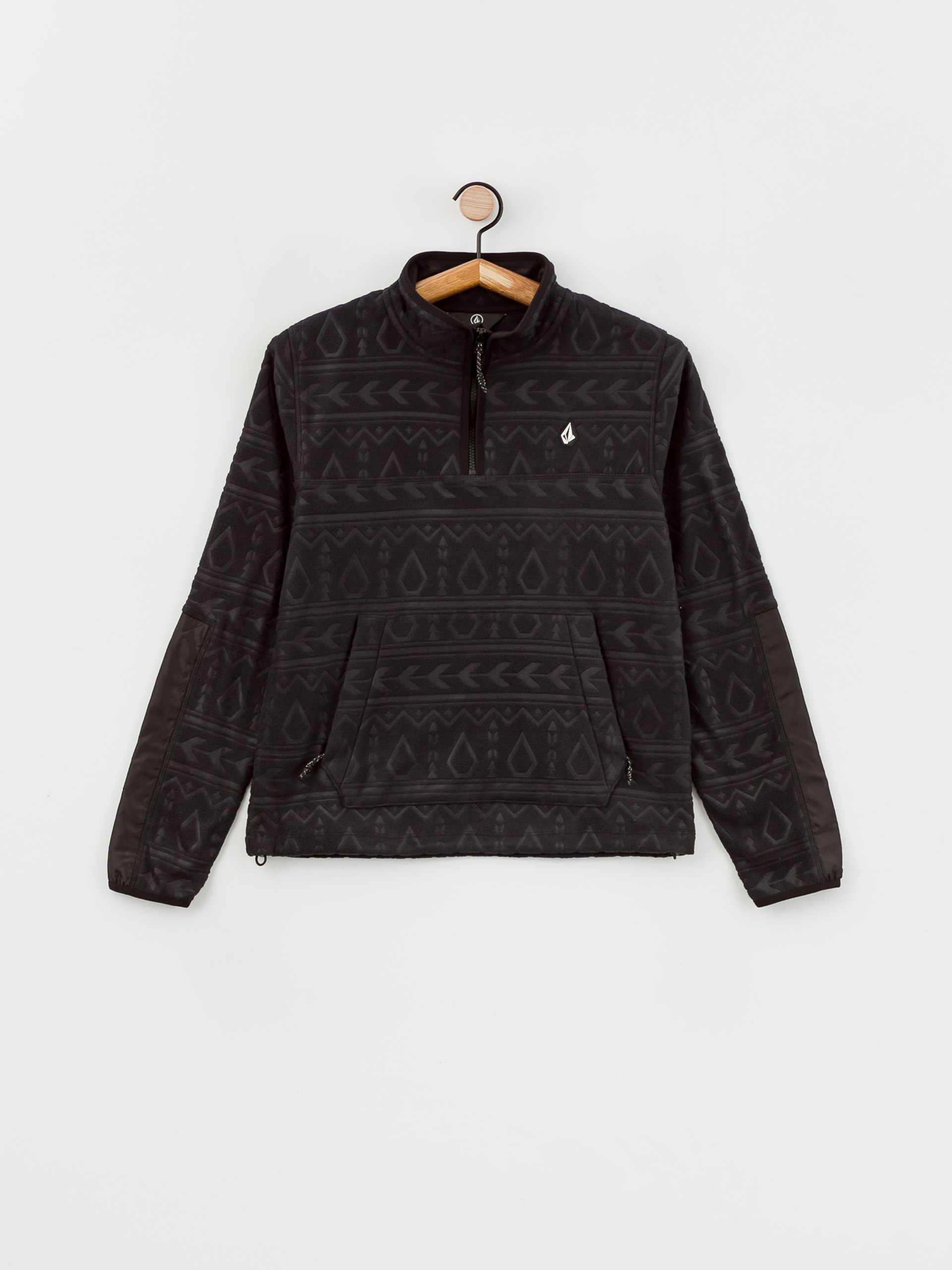 Női Volcom Polar HD Kapucnis pulóver (black)