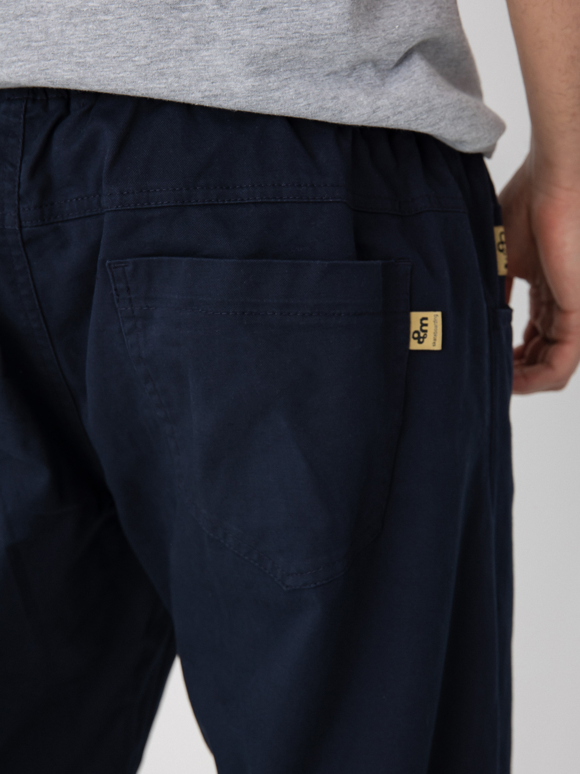 Malita Chino Log Sl Kisnadrág (elastic navy)
