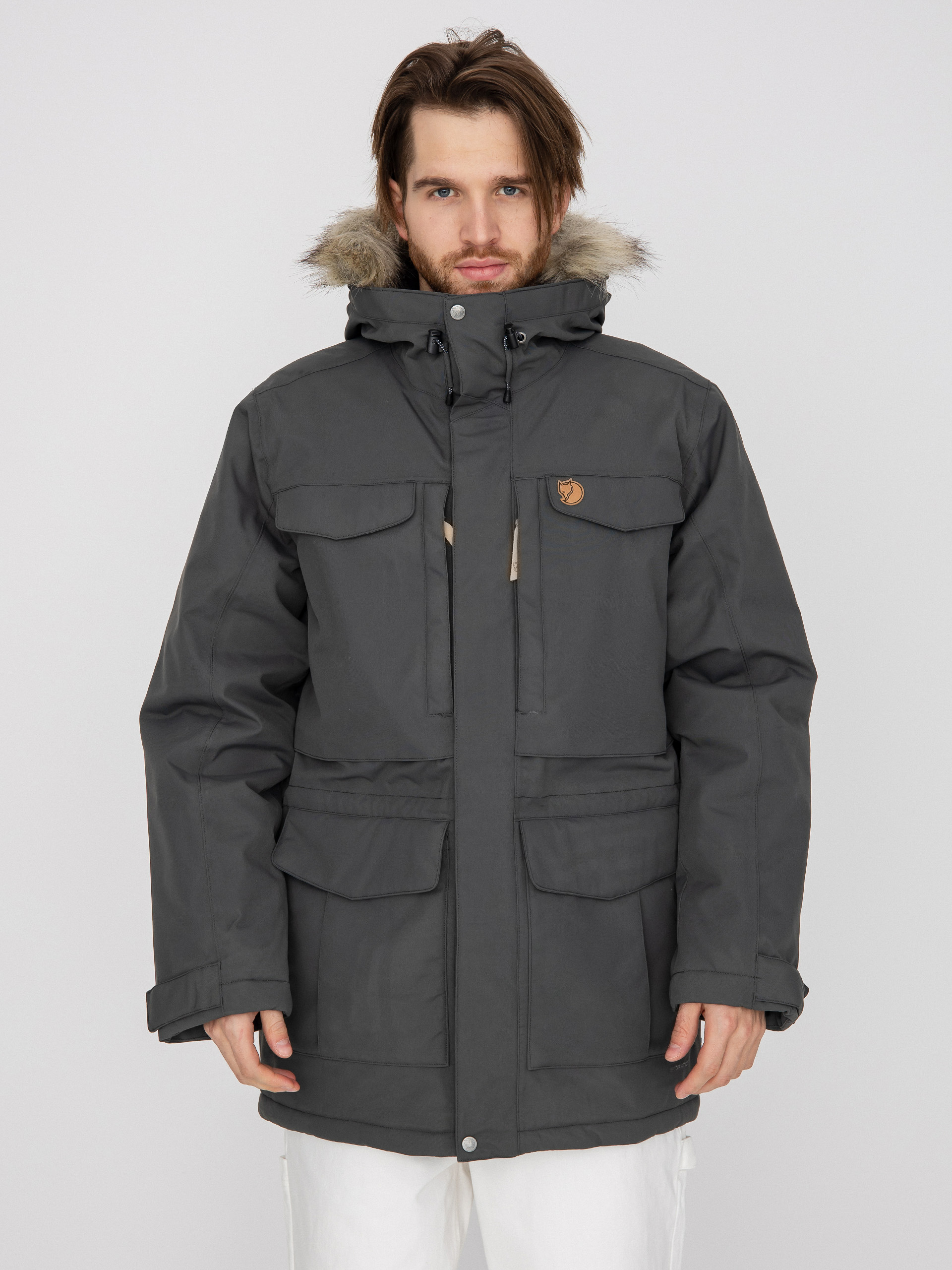 Fjallraven Nuuk Parka Dzseki (basalt)