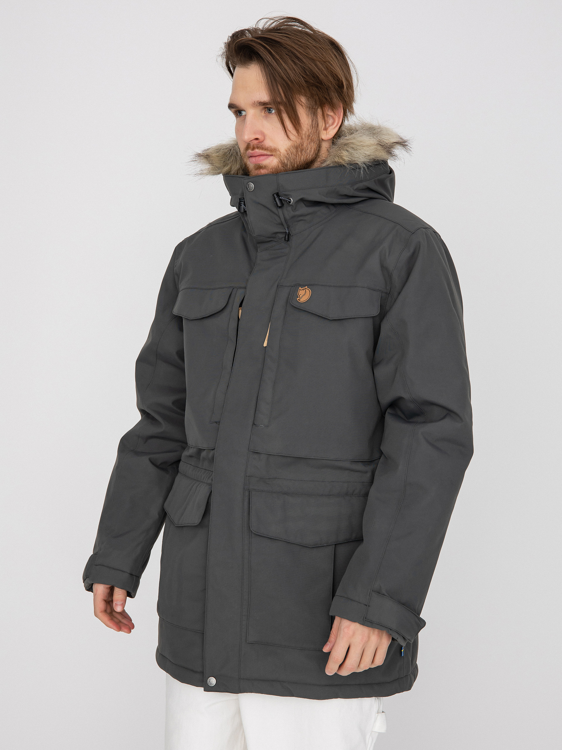 Fjallraven Nuuk Parka Dzseki (basalt)