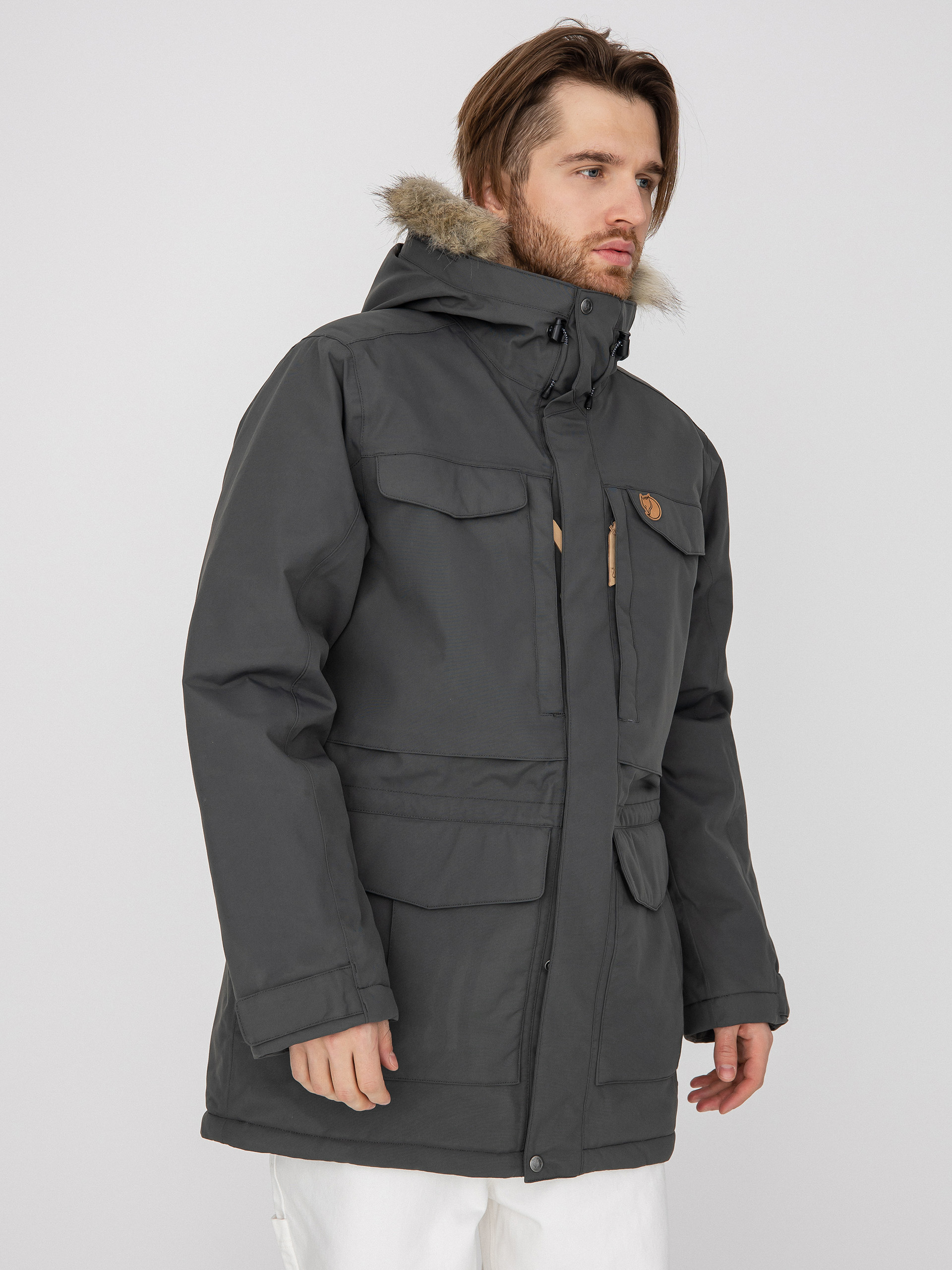 Fjallraven Nuuk Parka Dzseki (basalt)
