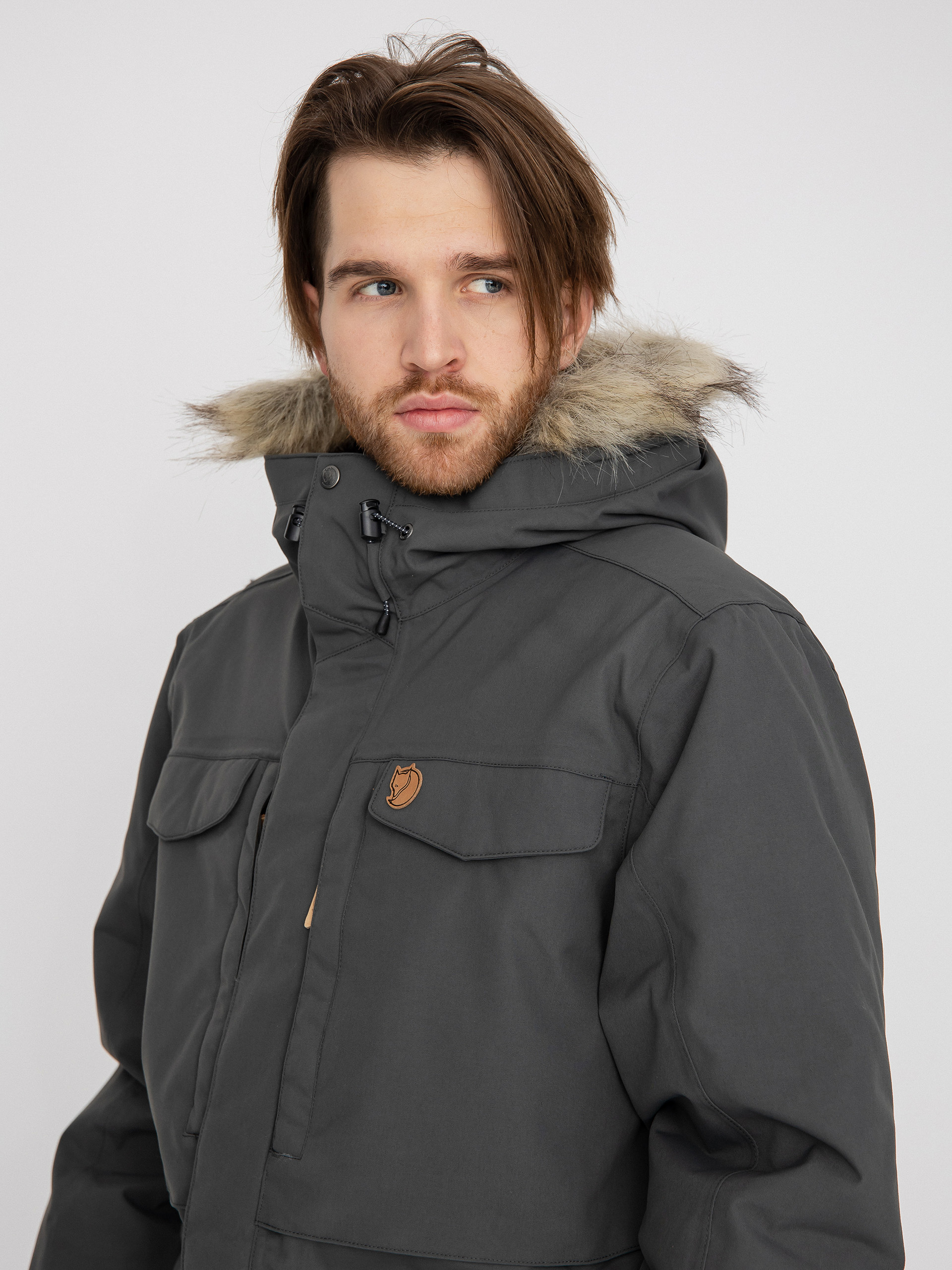 Fjallraven Nuuk Parka Dzseki (basalt)