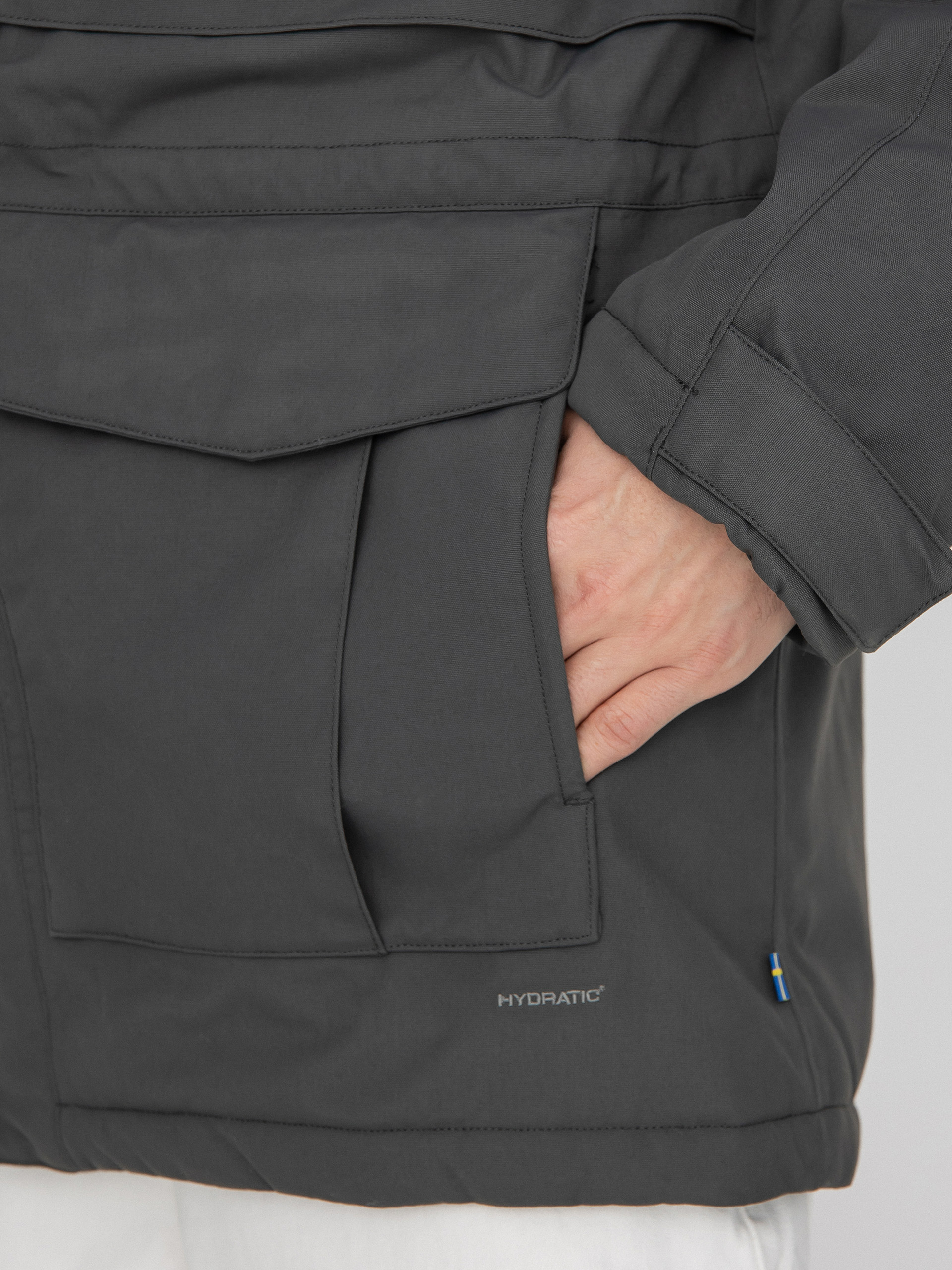 Fjallraven Nuuk Parka Dzseki (basalt)