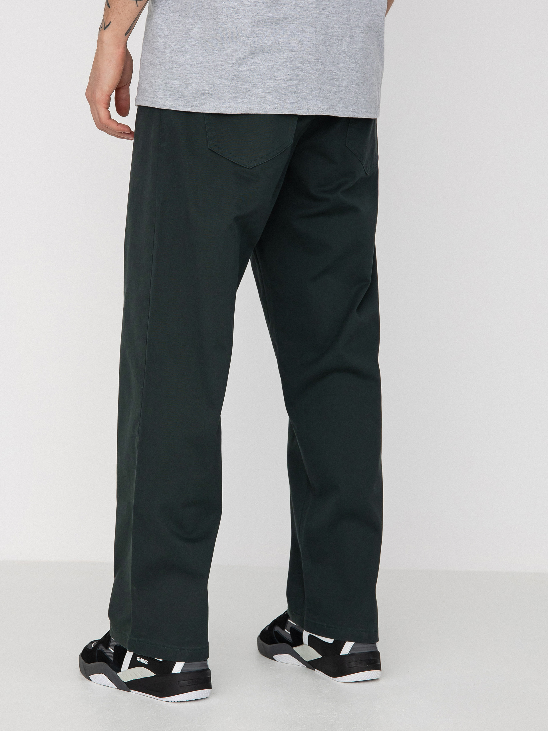 Malita Chino Log Sl Kisnadrág (elastic green)