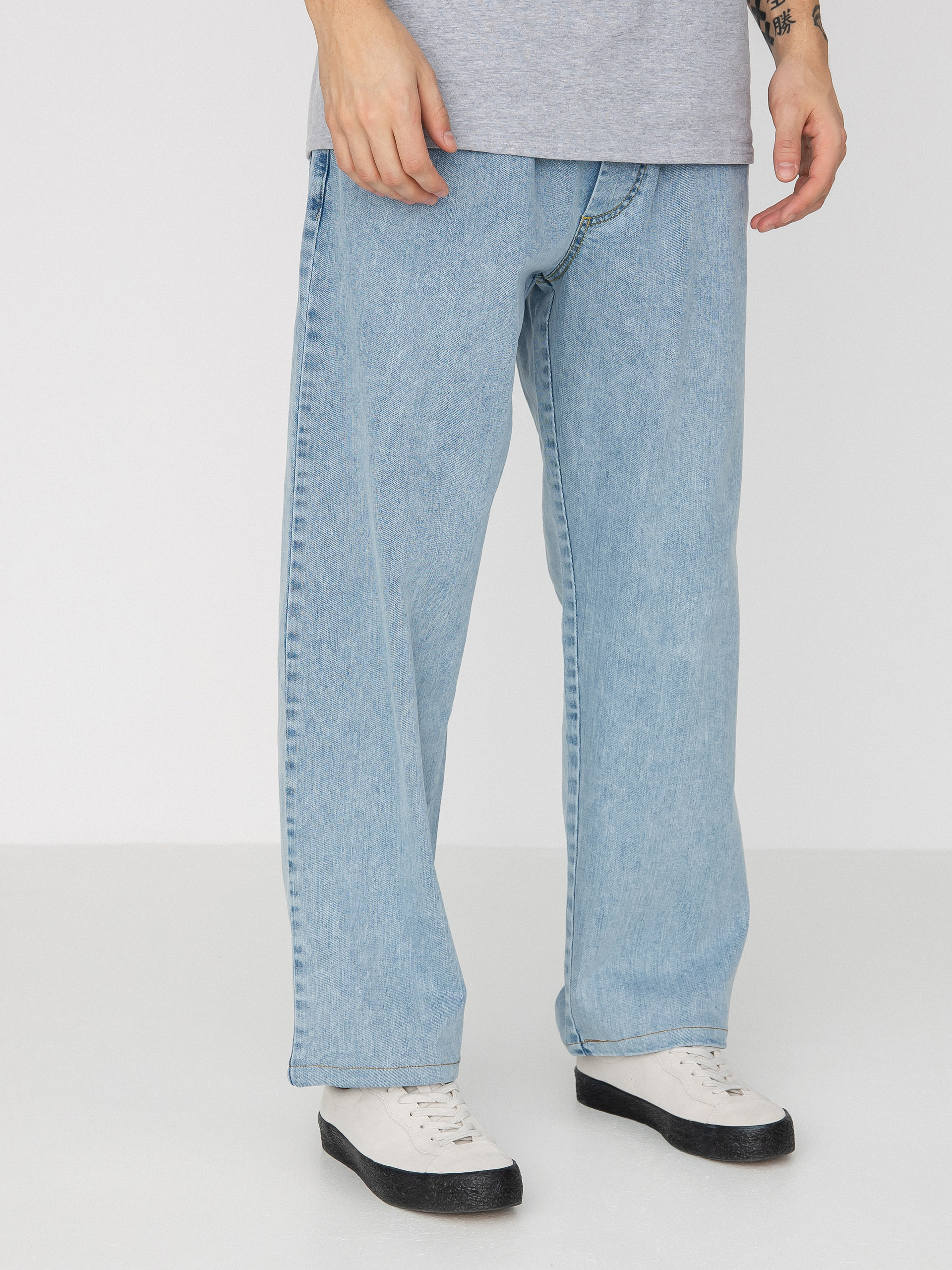 Malita Jeans Log Sl Kisnadrág (elastic blue)