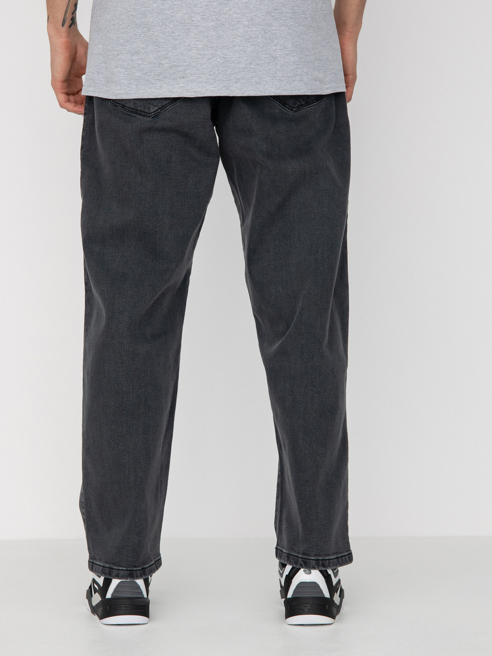 Malita Jeans Log Sl Kisnadrág (elastic black)