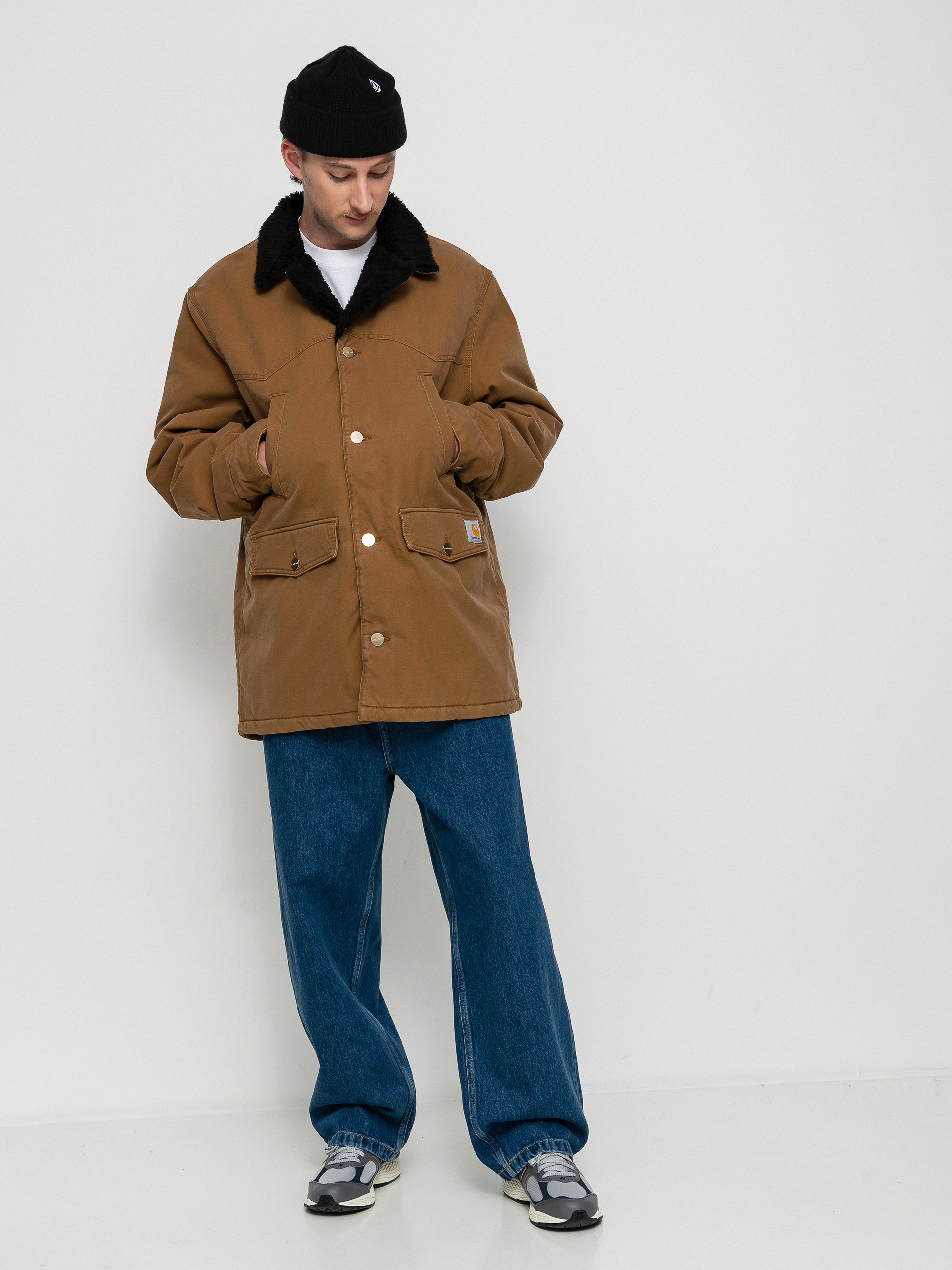 Carhartt WIP Newman Coat Dzseki (hamilton brown)